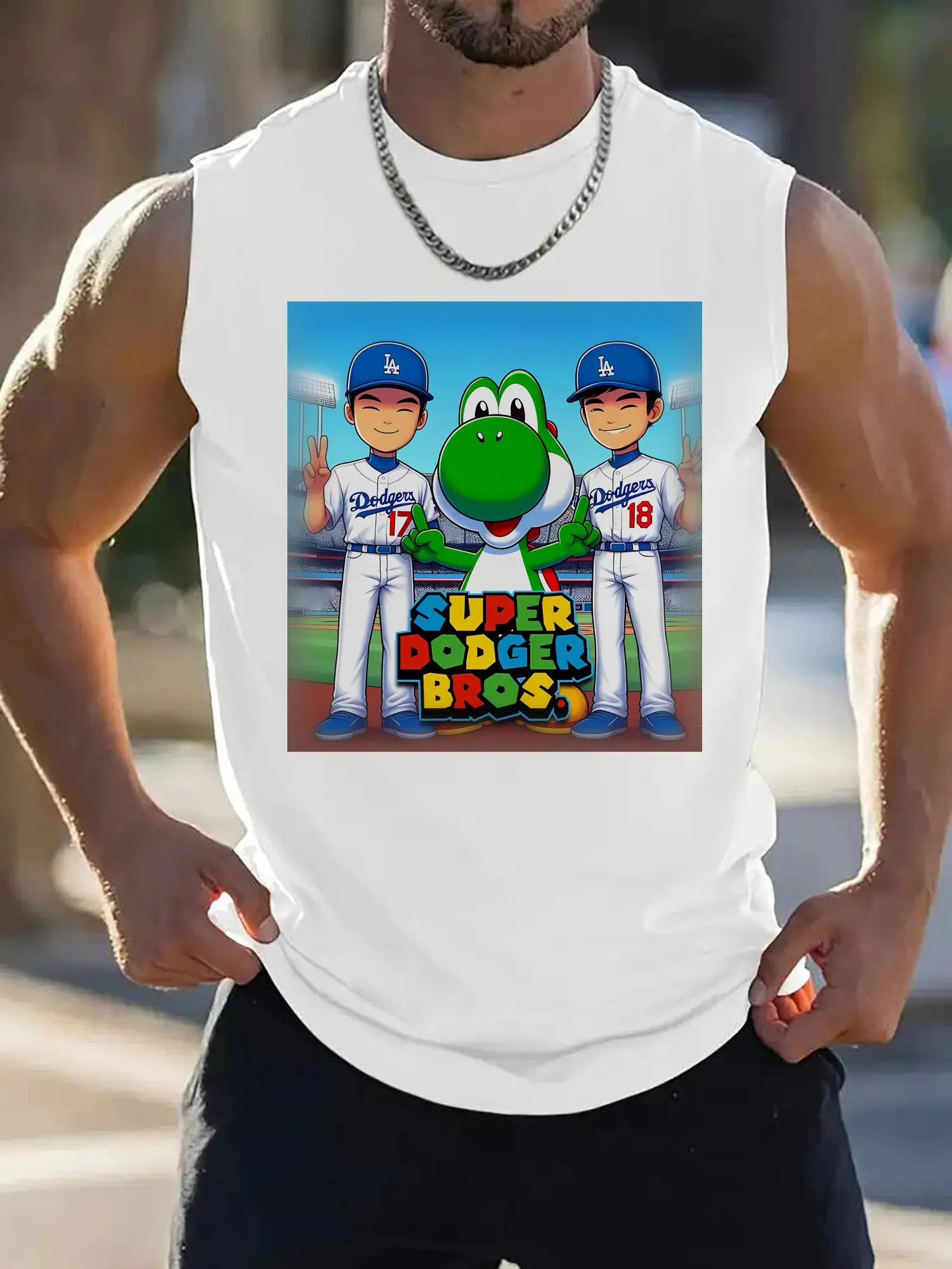 The Super Dodger Bros Los Angeles Baseball