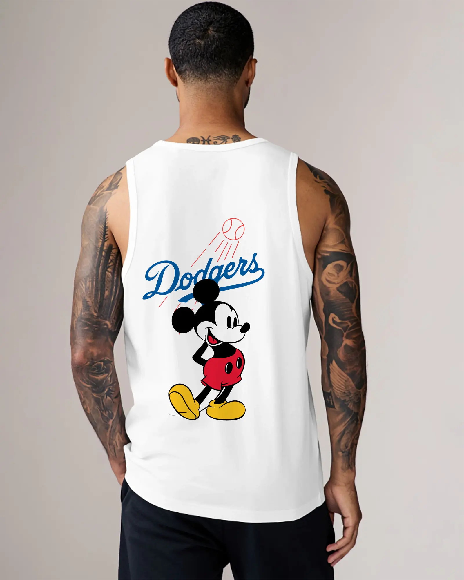 Baseball Mickey Mouse Los Angeles Dodgers