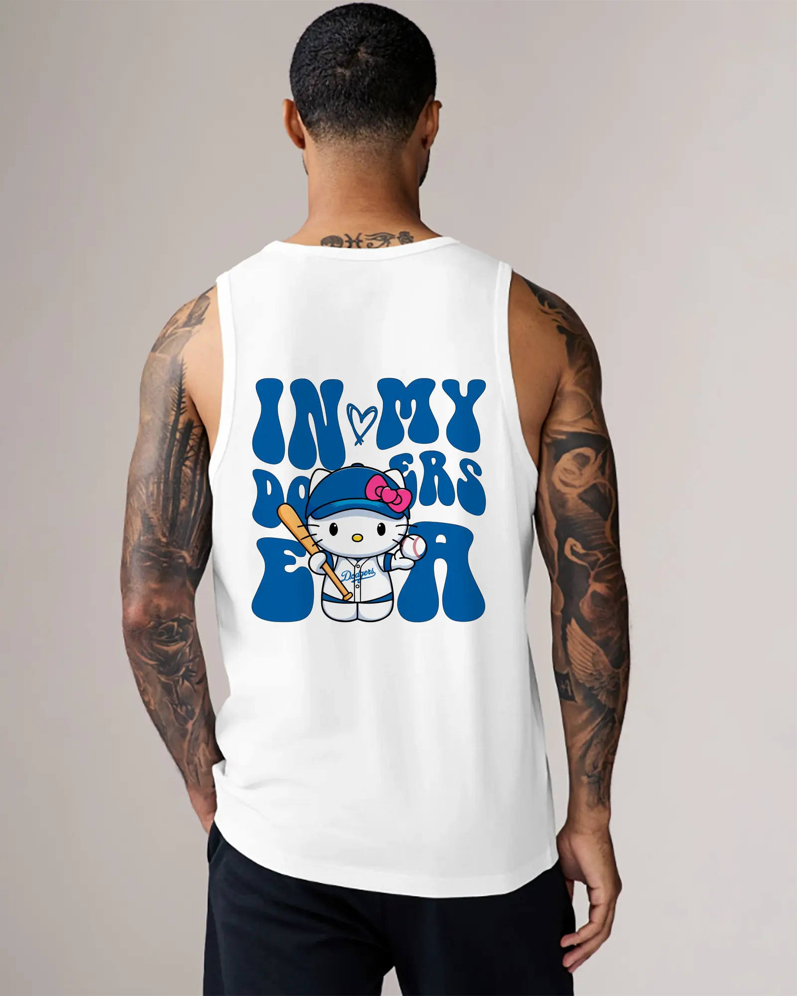 In My Dodgers Era Hello Kitty Baseball