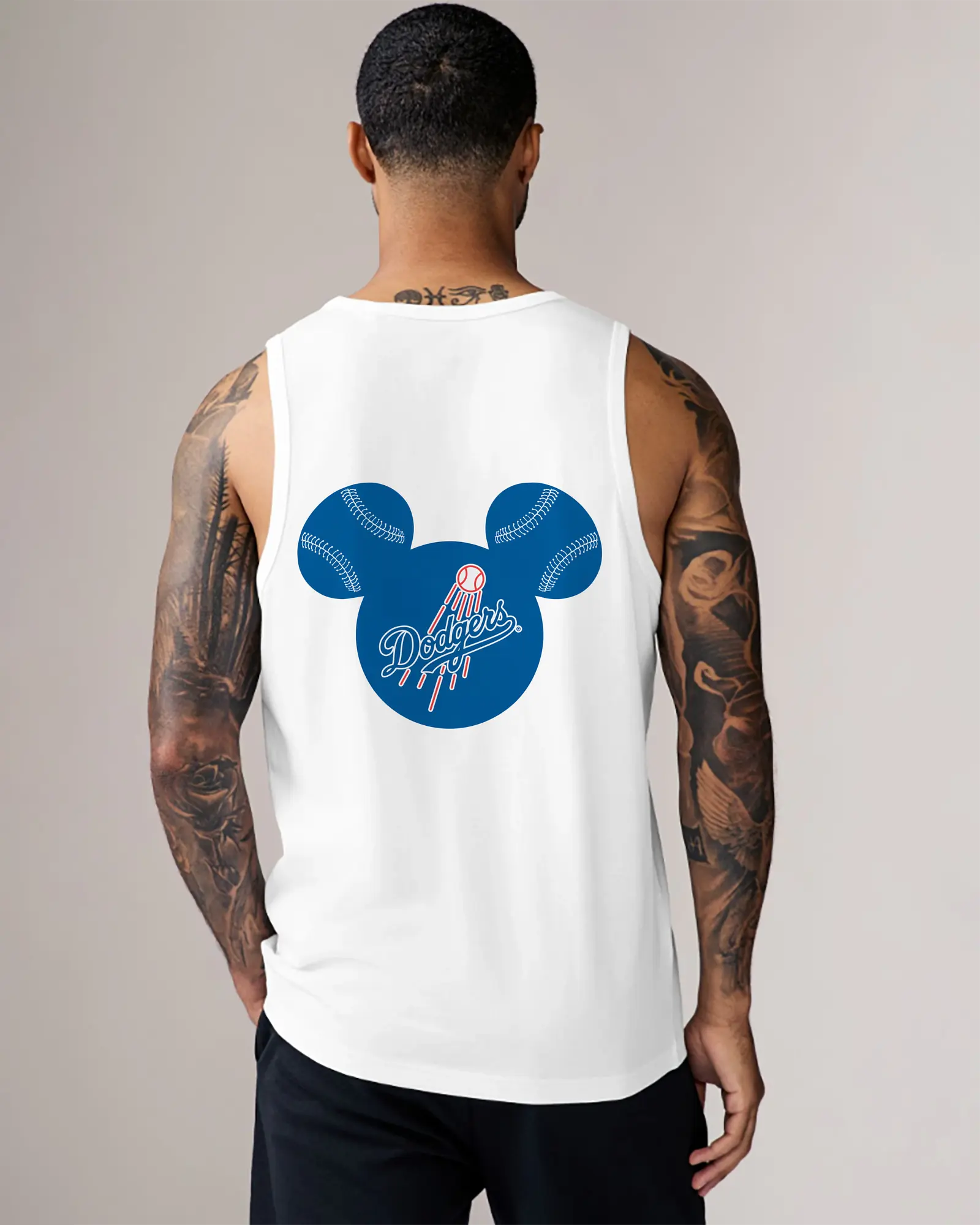 Los Angeles Dodgers Baseball Mickey Mouse