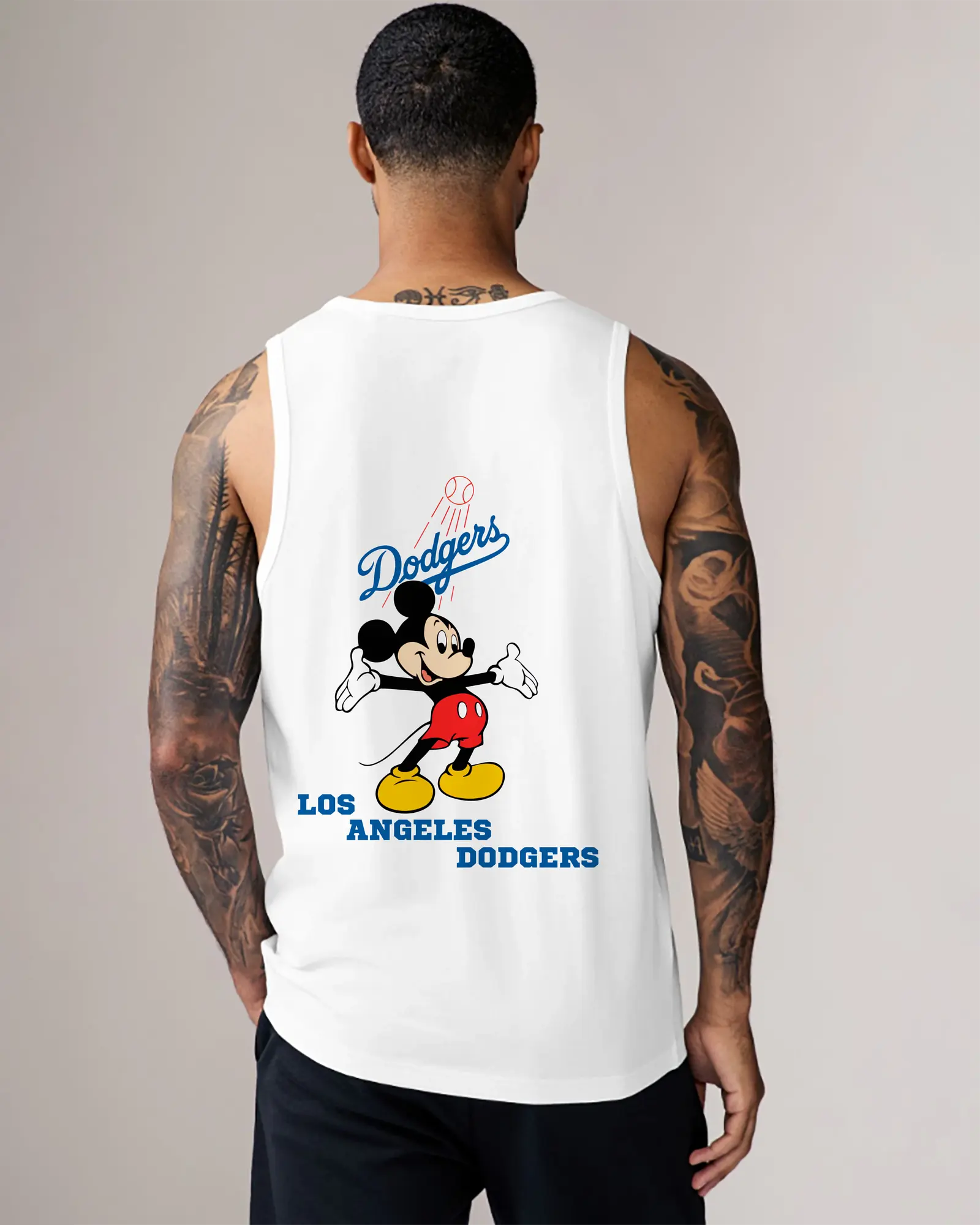 Los Angeles Dodgers Mickey Mouse Baseball