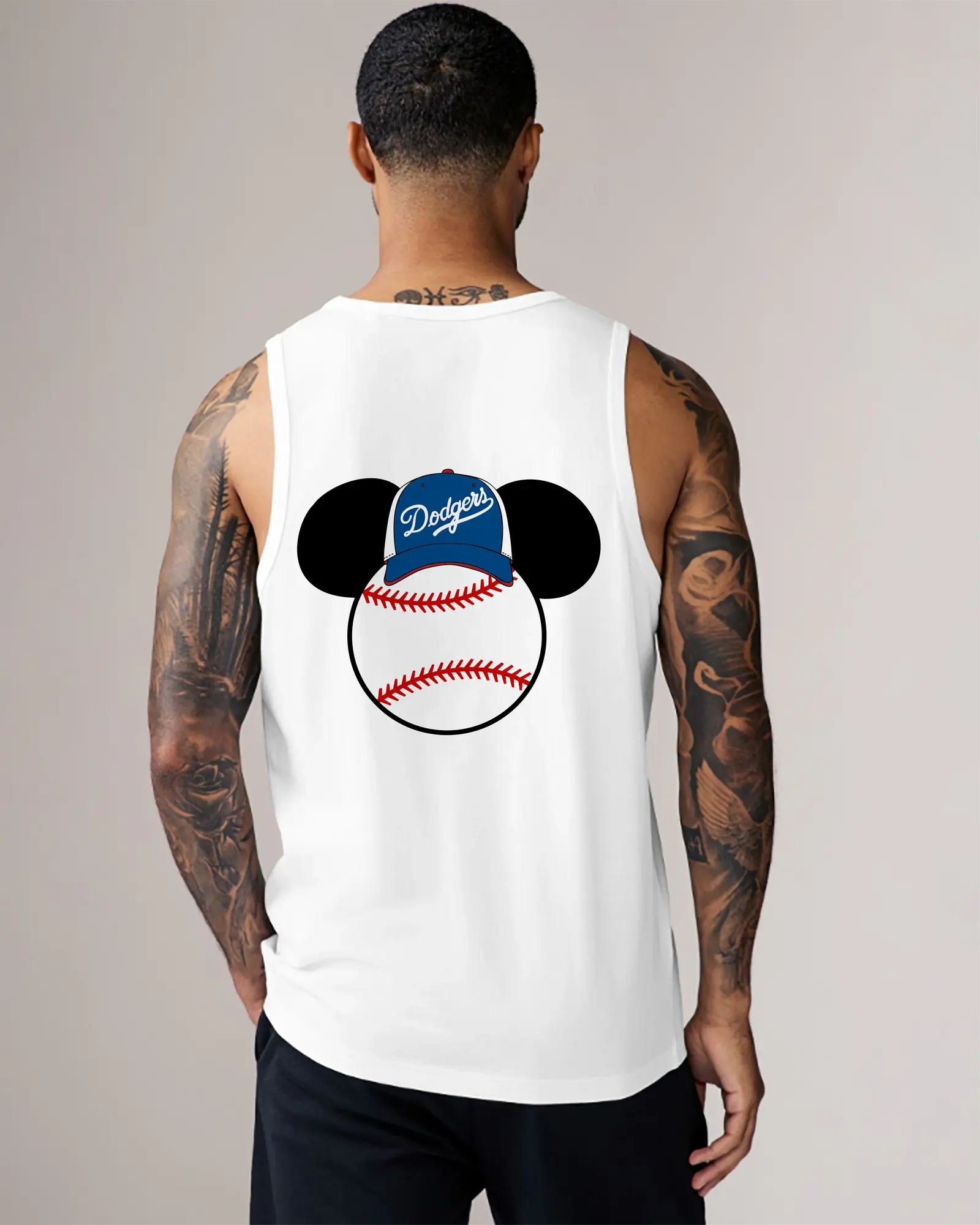 Los Angeles Dodgers Mickey Mouse Head