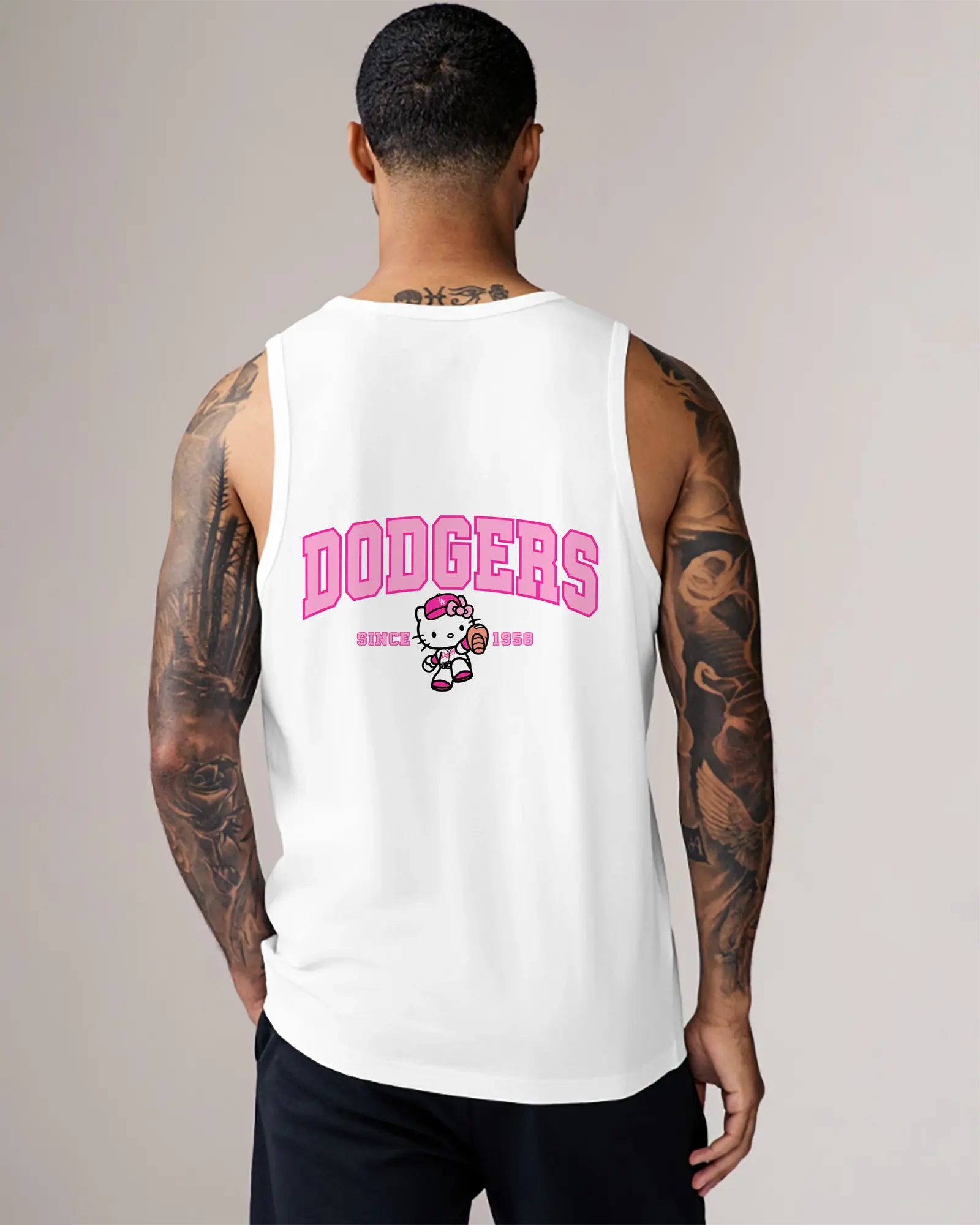 Pink Baseball Hello Kitty Dodgers