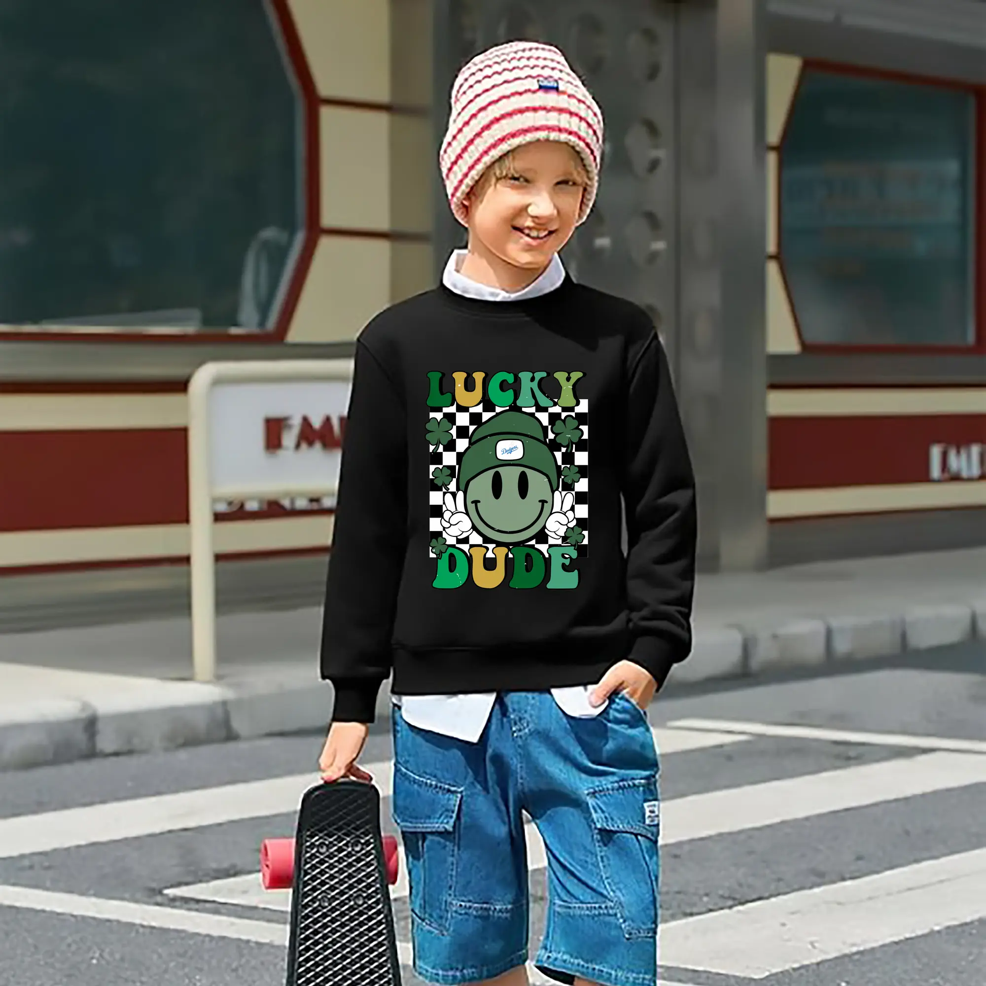 Happy Face Lucky Dude Los Angeles Dodgers