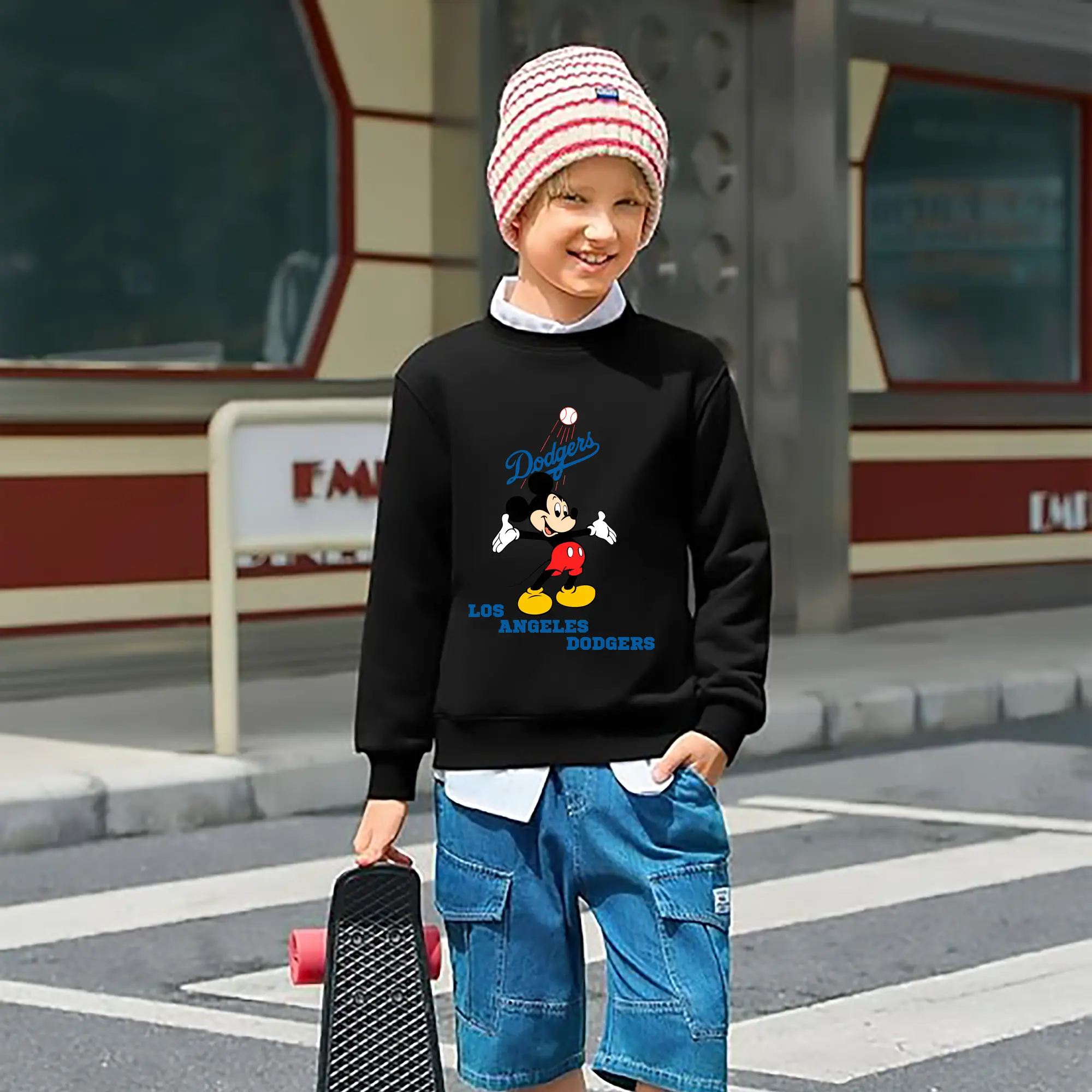 Los Angeles Dodgers Mickey Mouse Baseball