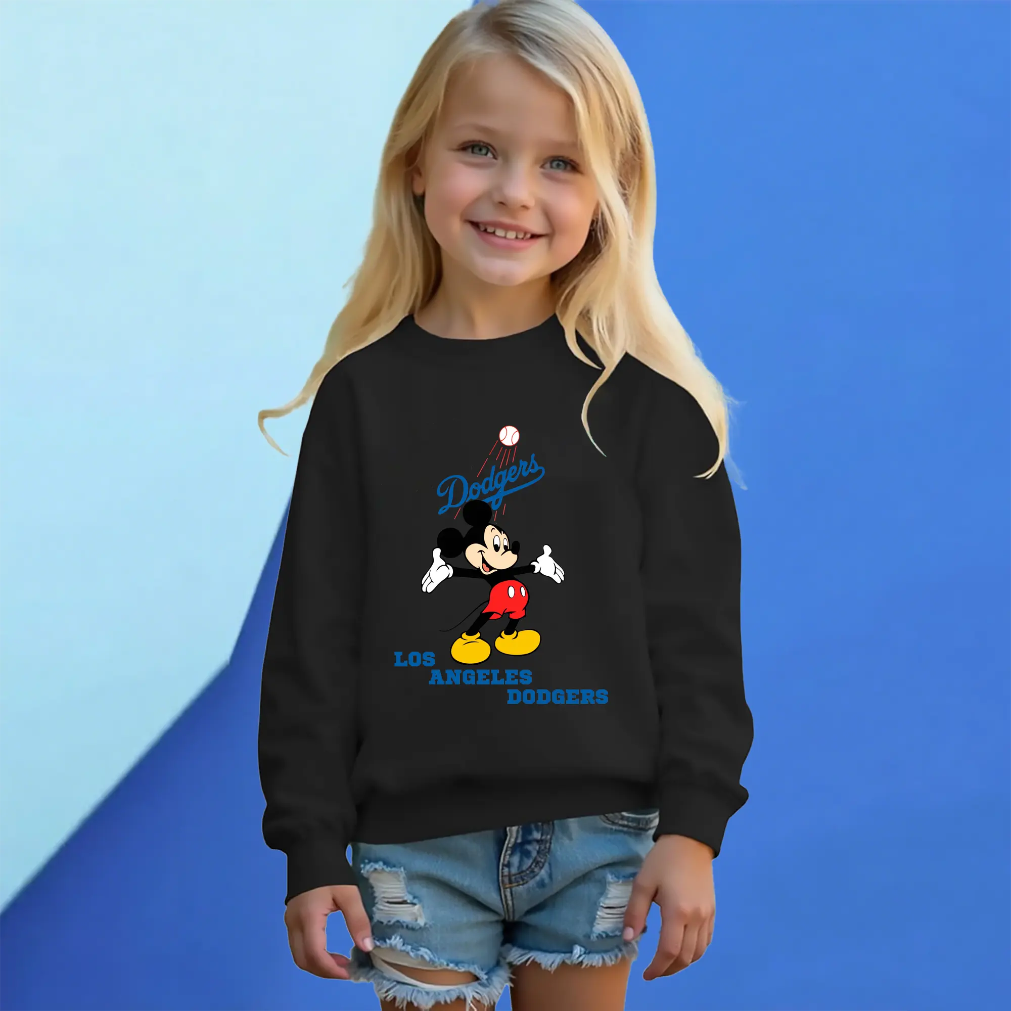 Los Angeles Dodgers Mickey Mouse Baseball