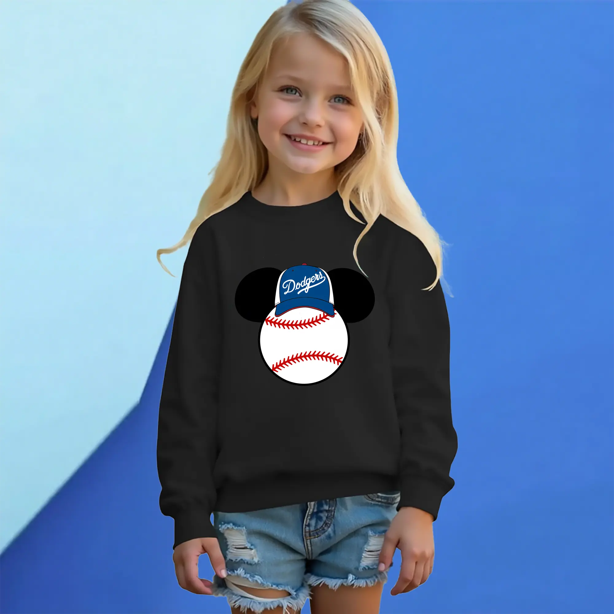 Los Angeles Dodgers Mickey Mouse Head