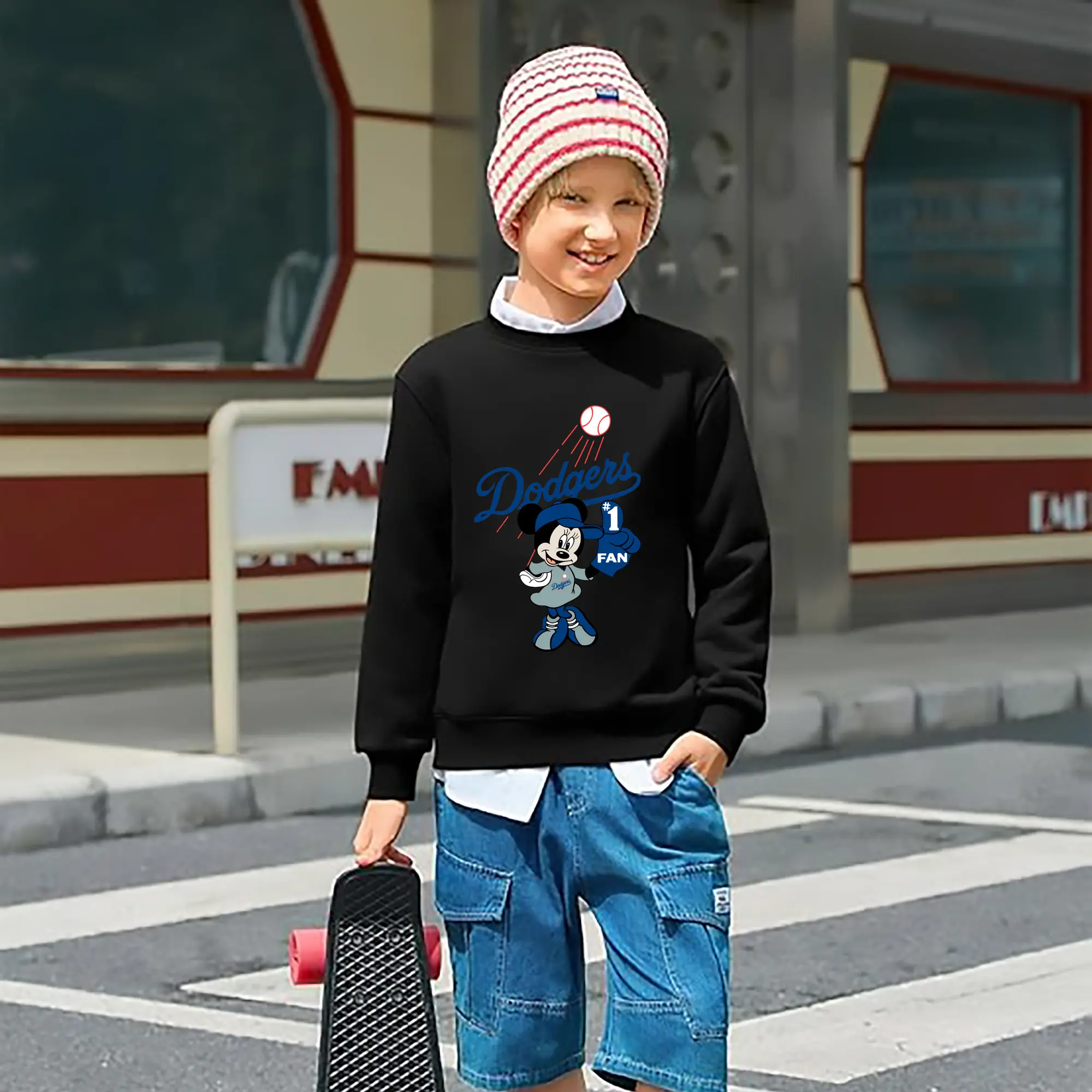 Minnie Mouse Los Angeles Dodgers Baseball