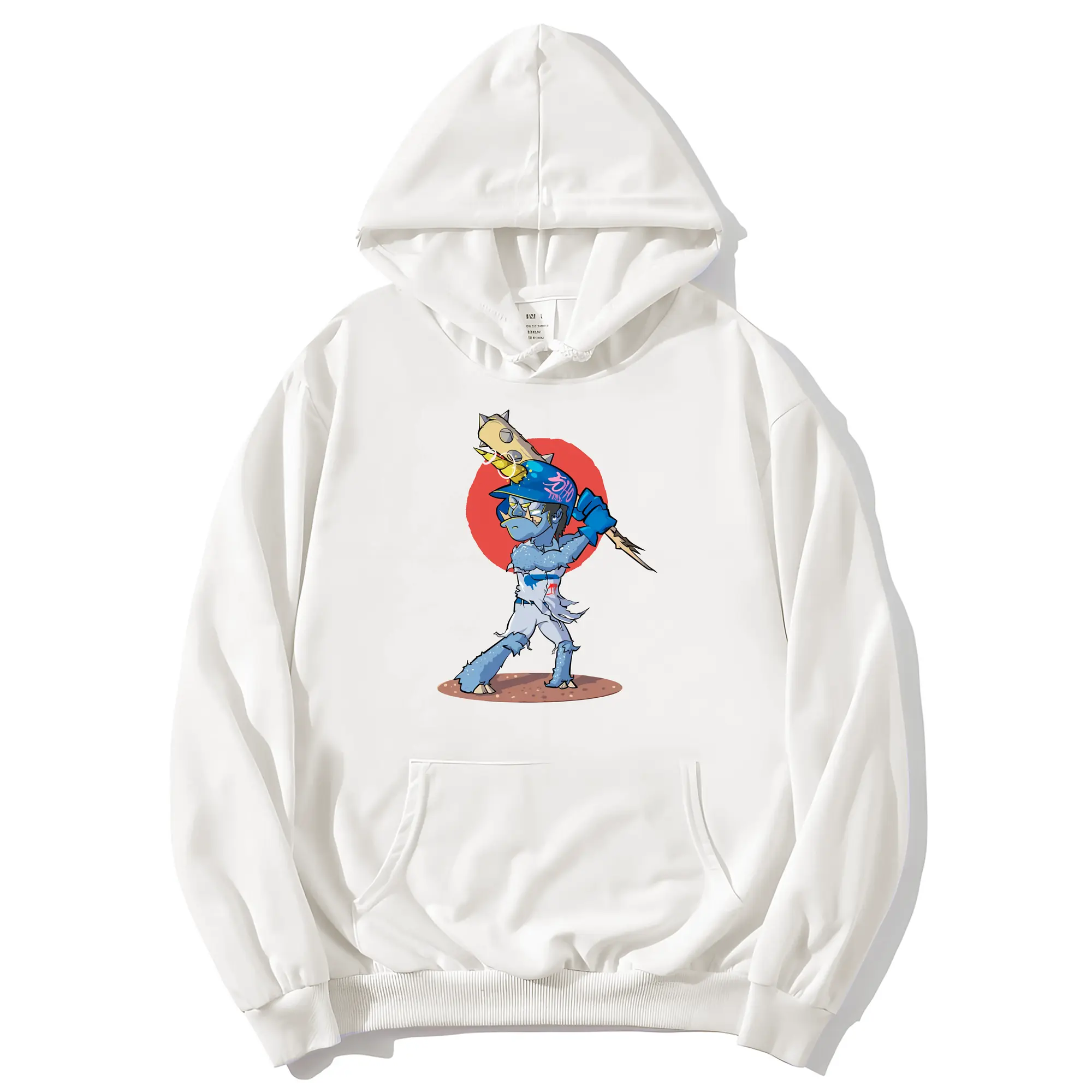 Monster Sho Los Angeles Dodgers - Premium Hoodie With Front Heat Transfer Print – 56.1% Cotton, 43.9% Polyester – Soft, Durable & Stylish – Perfect For Sports, Casual & Everyday Wear