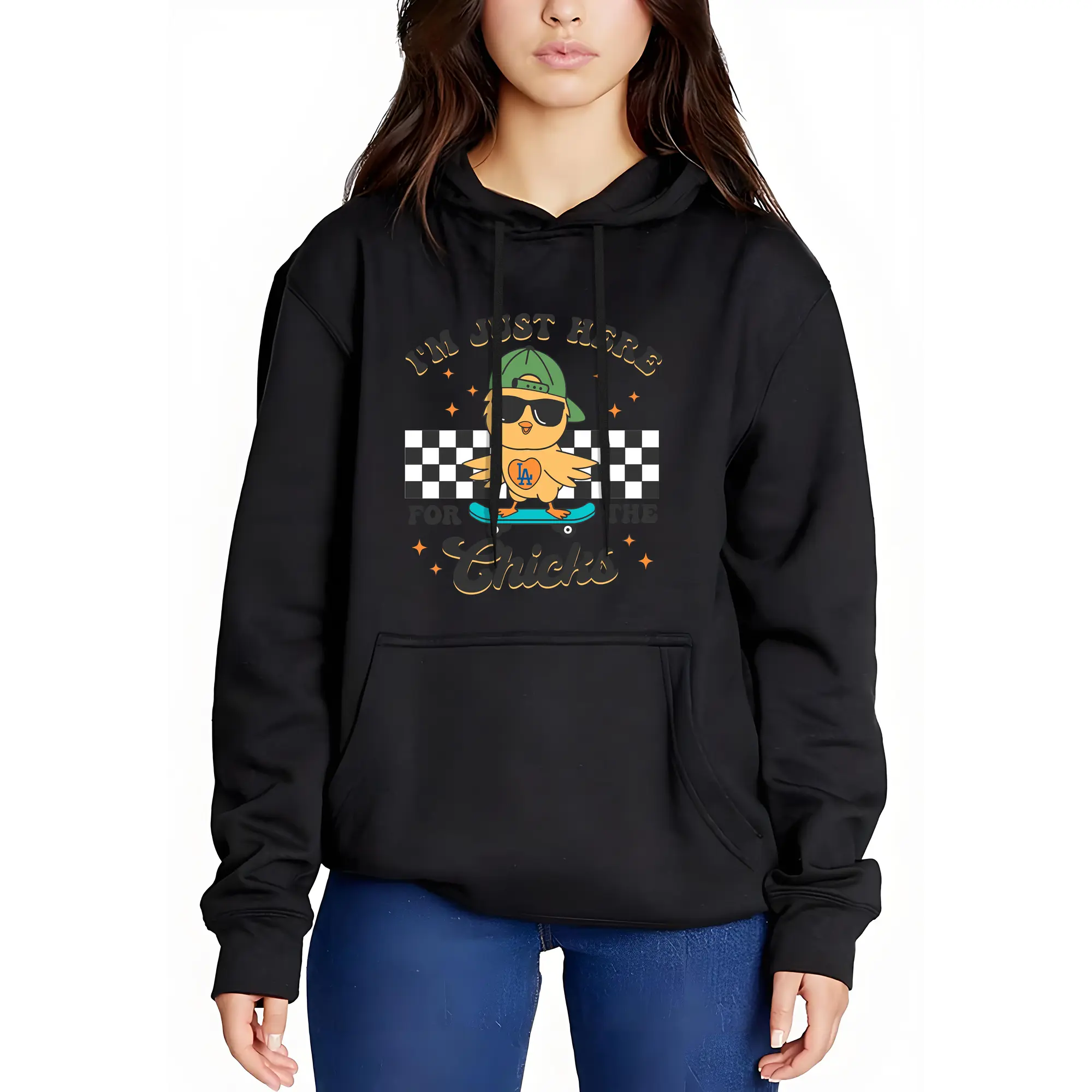 Im Just Here For The Chicks Los Angeles Dodgers