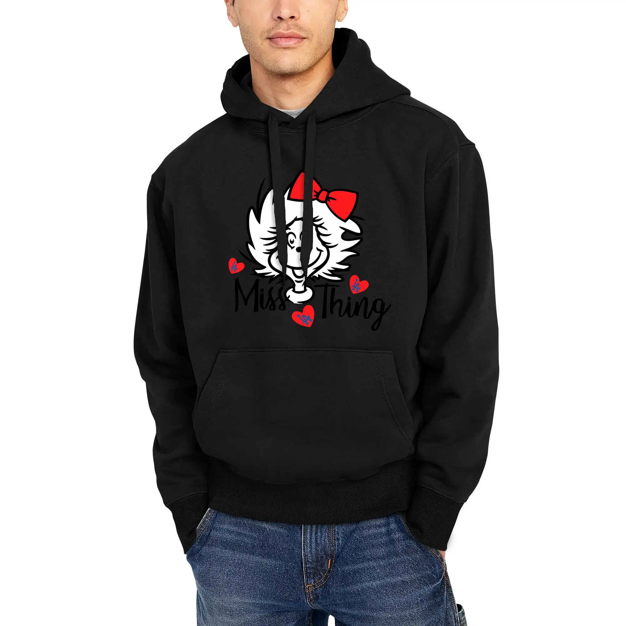 Miss Thing Dr Seuss Hearts Los Angeles Dodgers