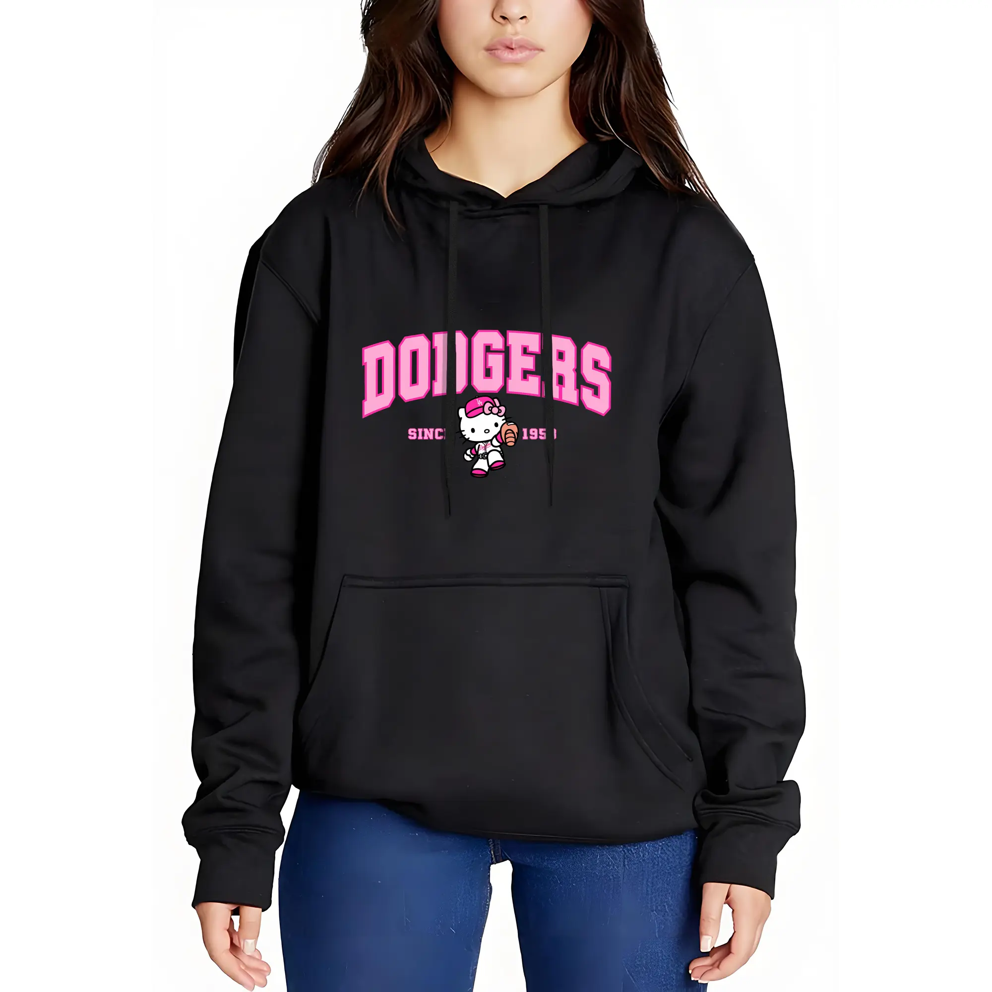 Pink Baseball Hello Kitty Dodgers