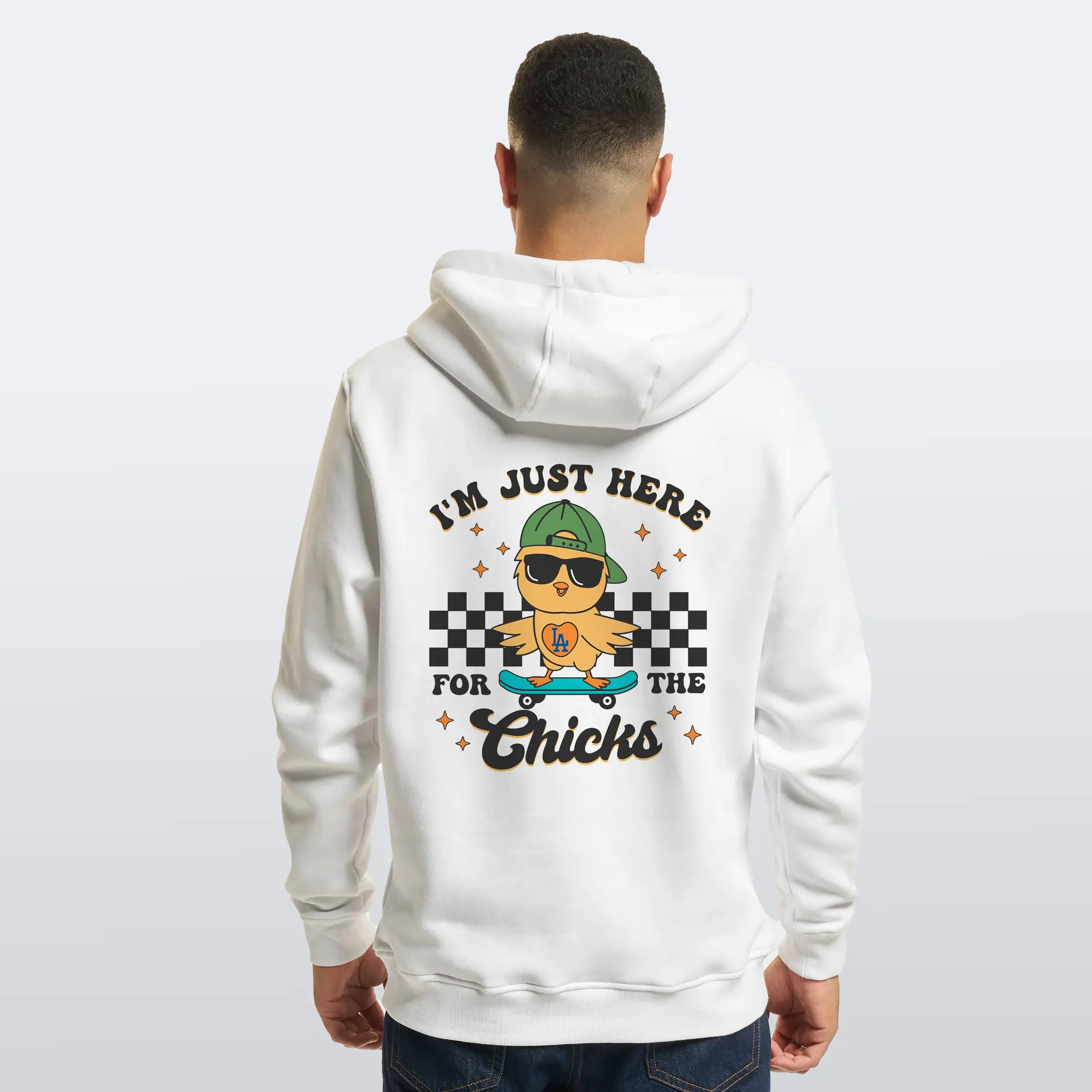 Im Just Here For The Chicks Los Angeles Dodgers