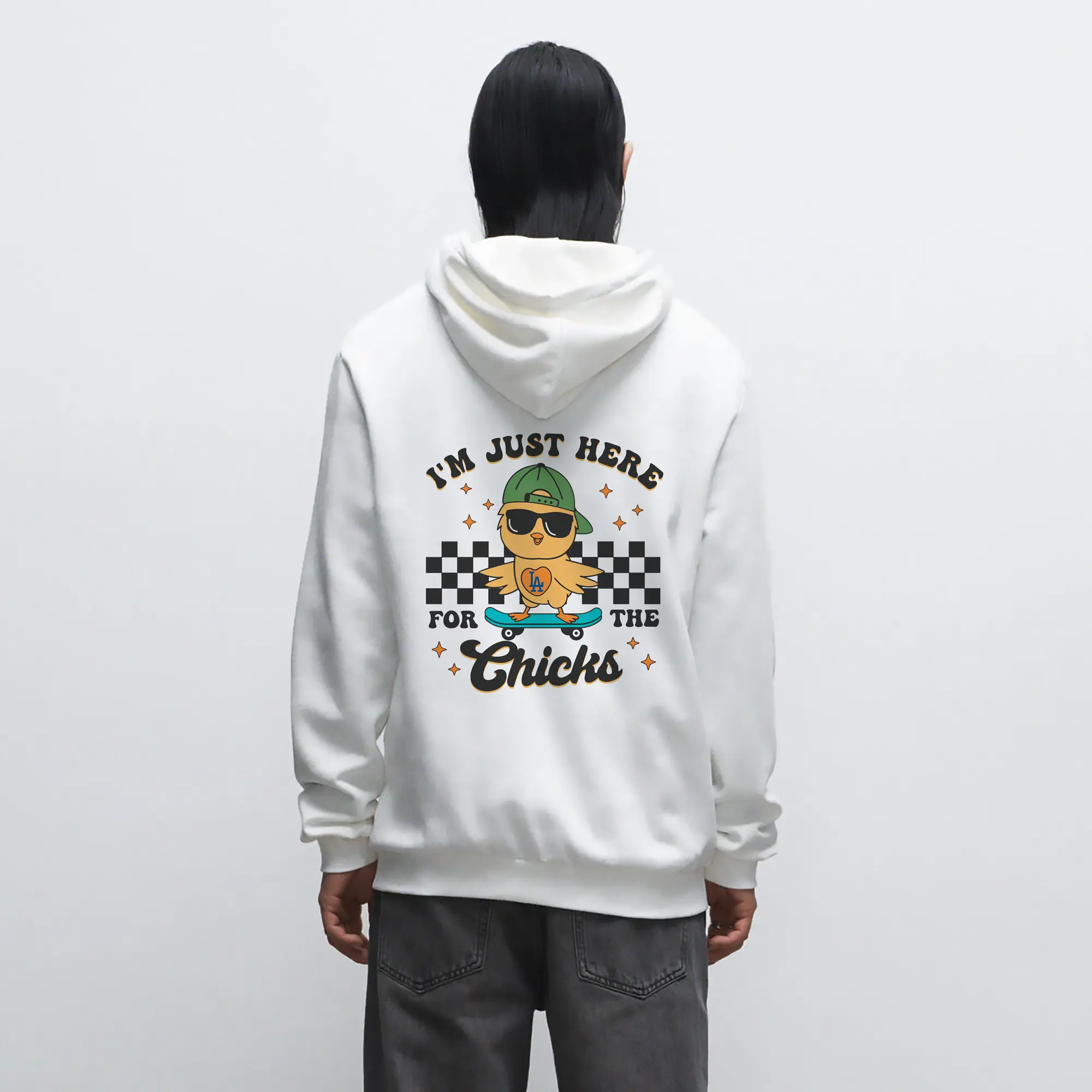 Im Just Here For The Chicks Los Angeles Dodgers