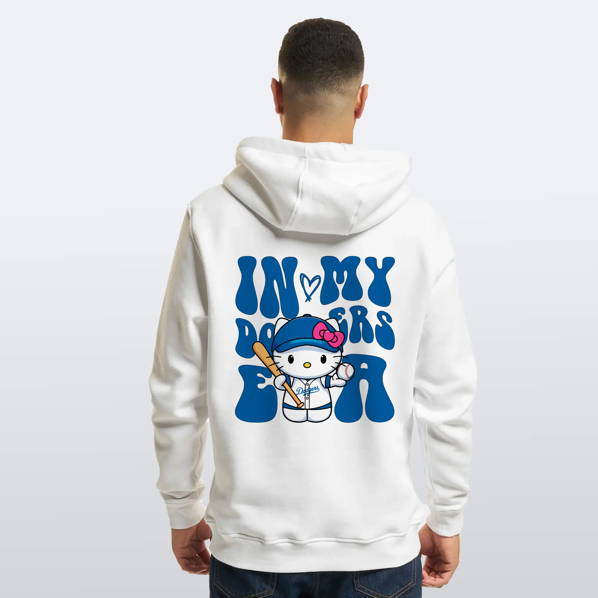 In My Dodgers Era Hello Kitty Baseball