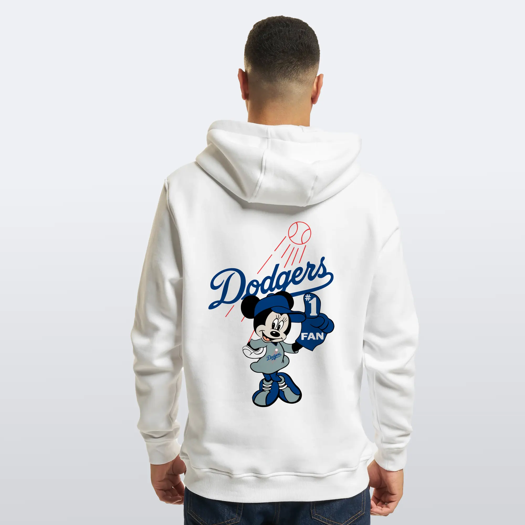 Minnie Mouse Los Angeles Dodgers Baseball