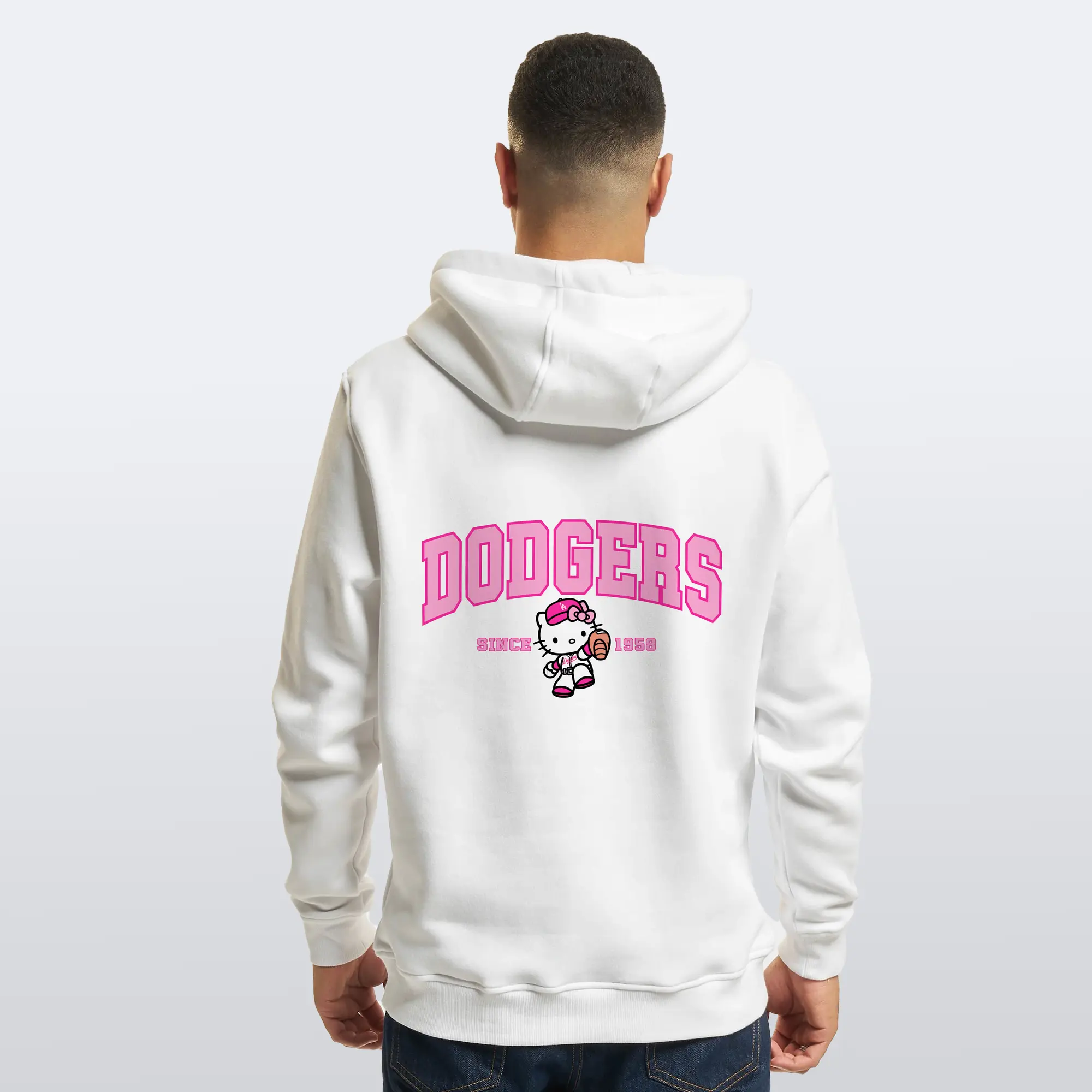 Pink Baseball Hello Kitty Dodgers