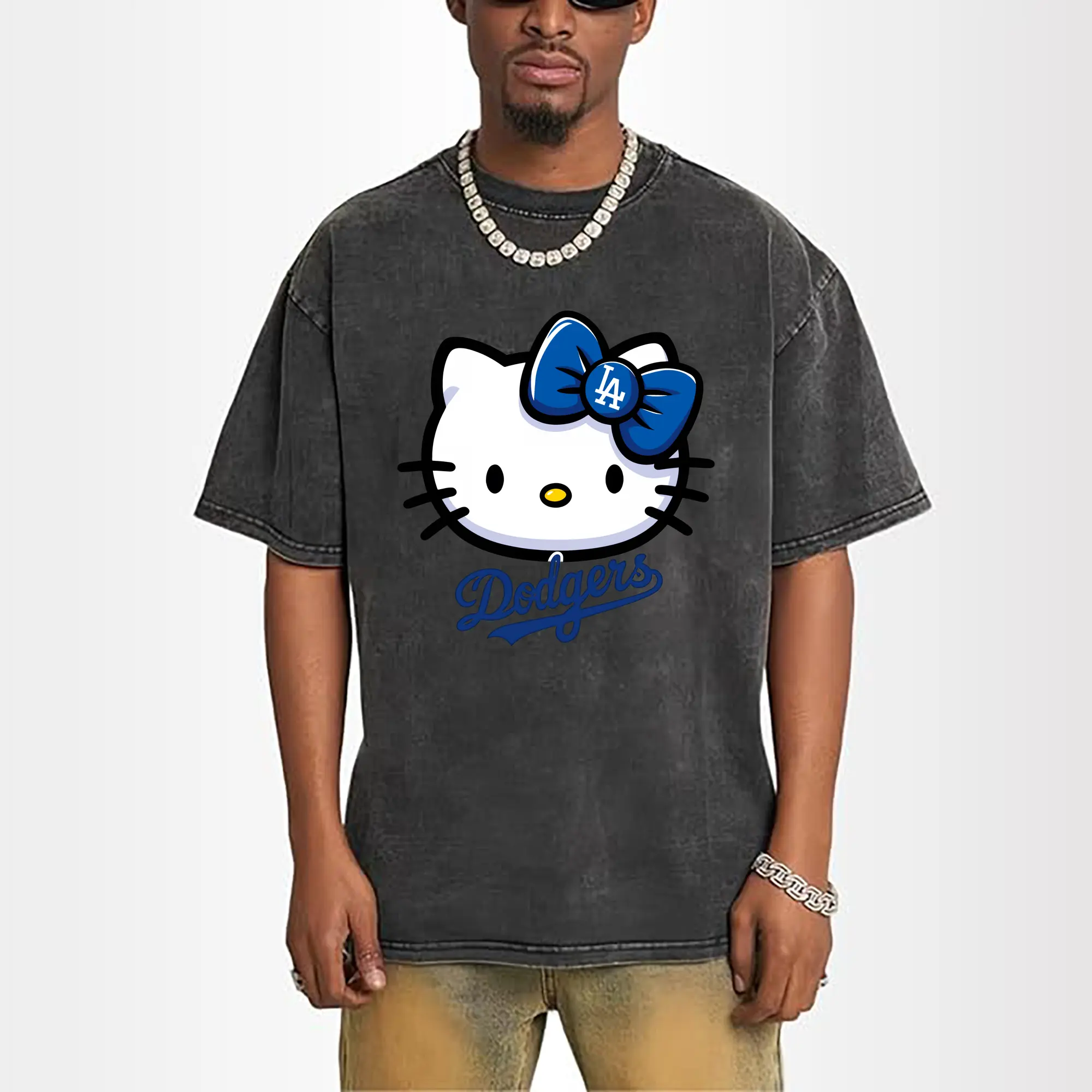 Hello Kitty Baseball LA Dodgers