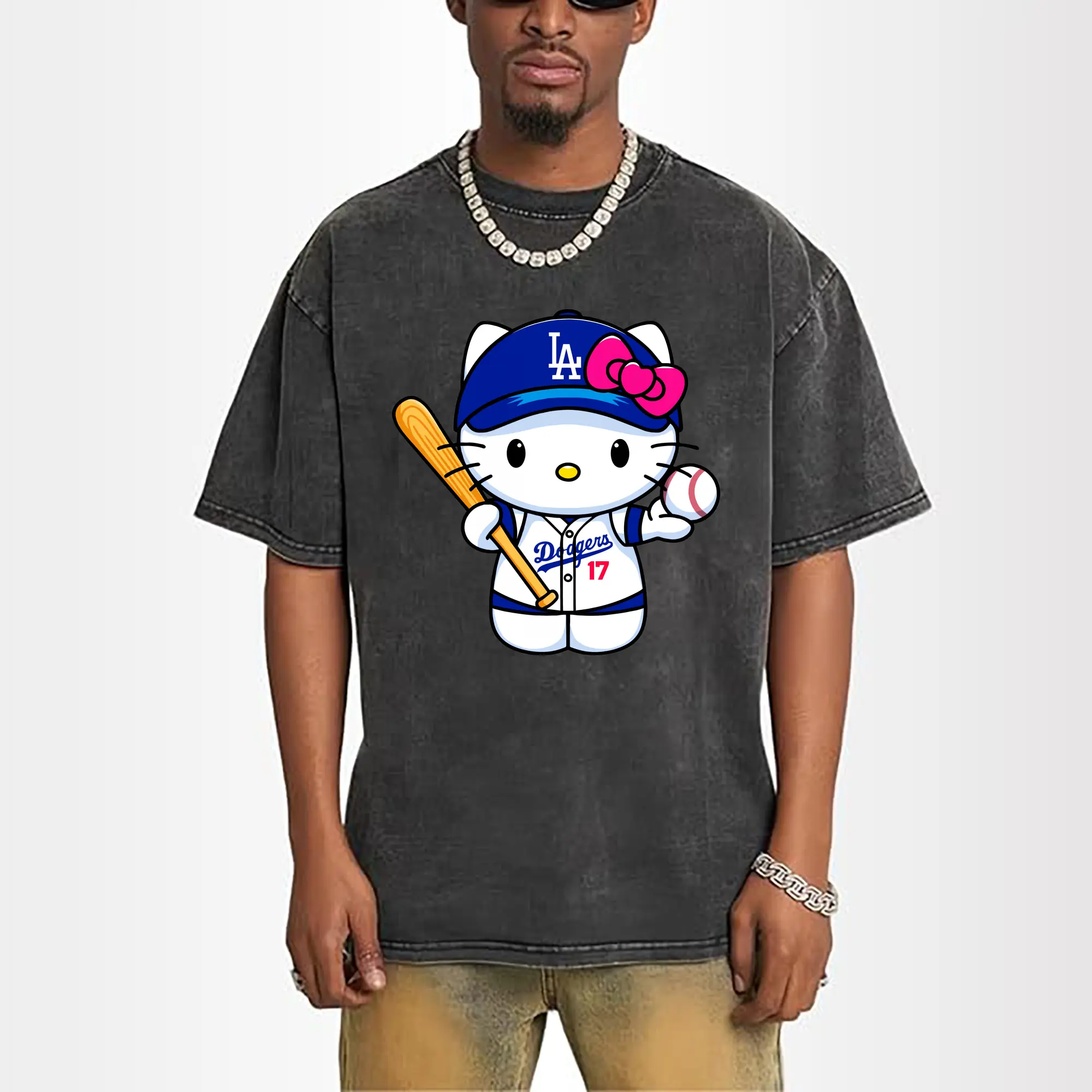 LA Dodgers Hello Kitty MLB Team