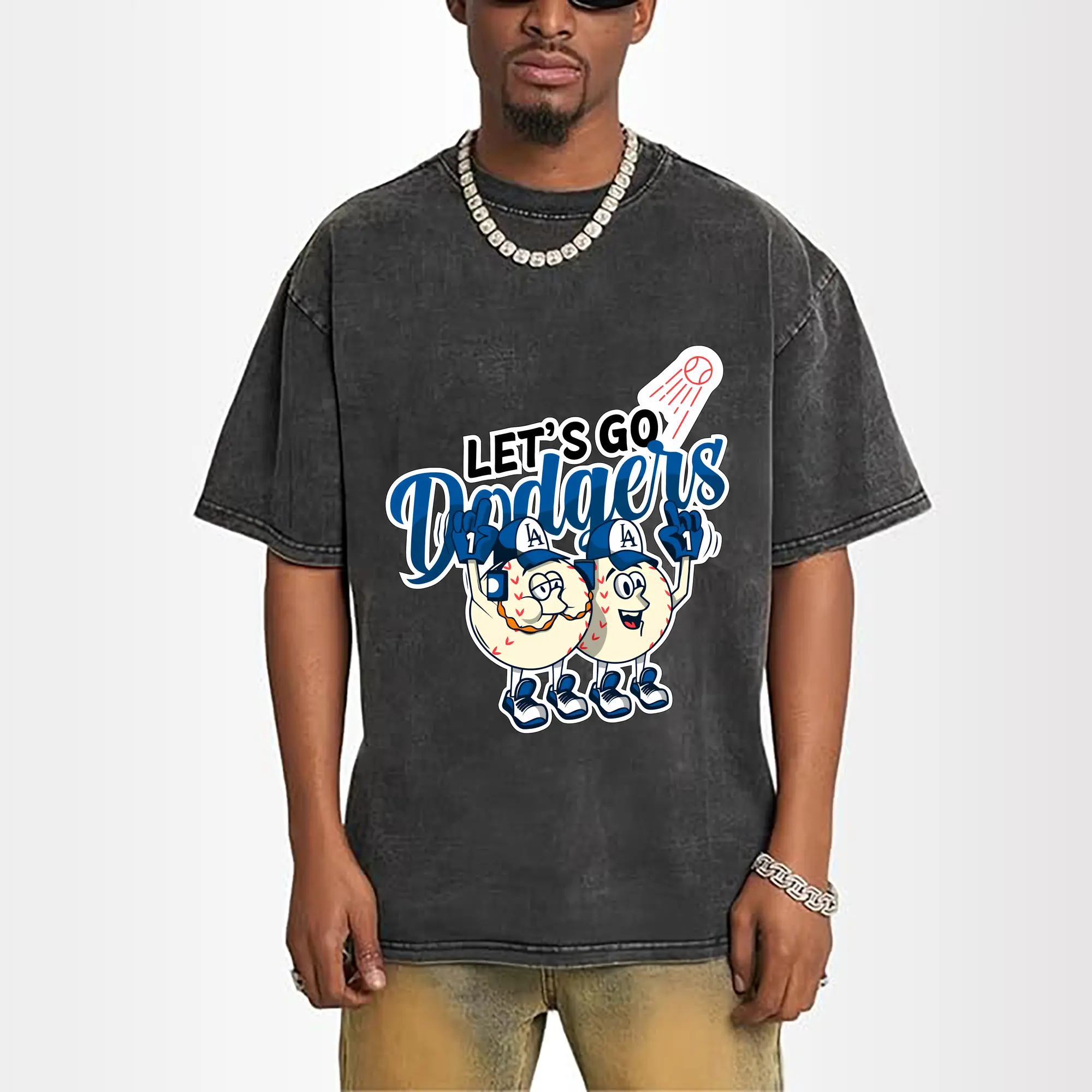 Lets Go Dodgers Baseball