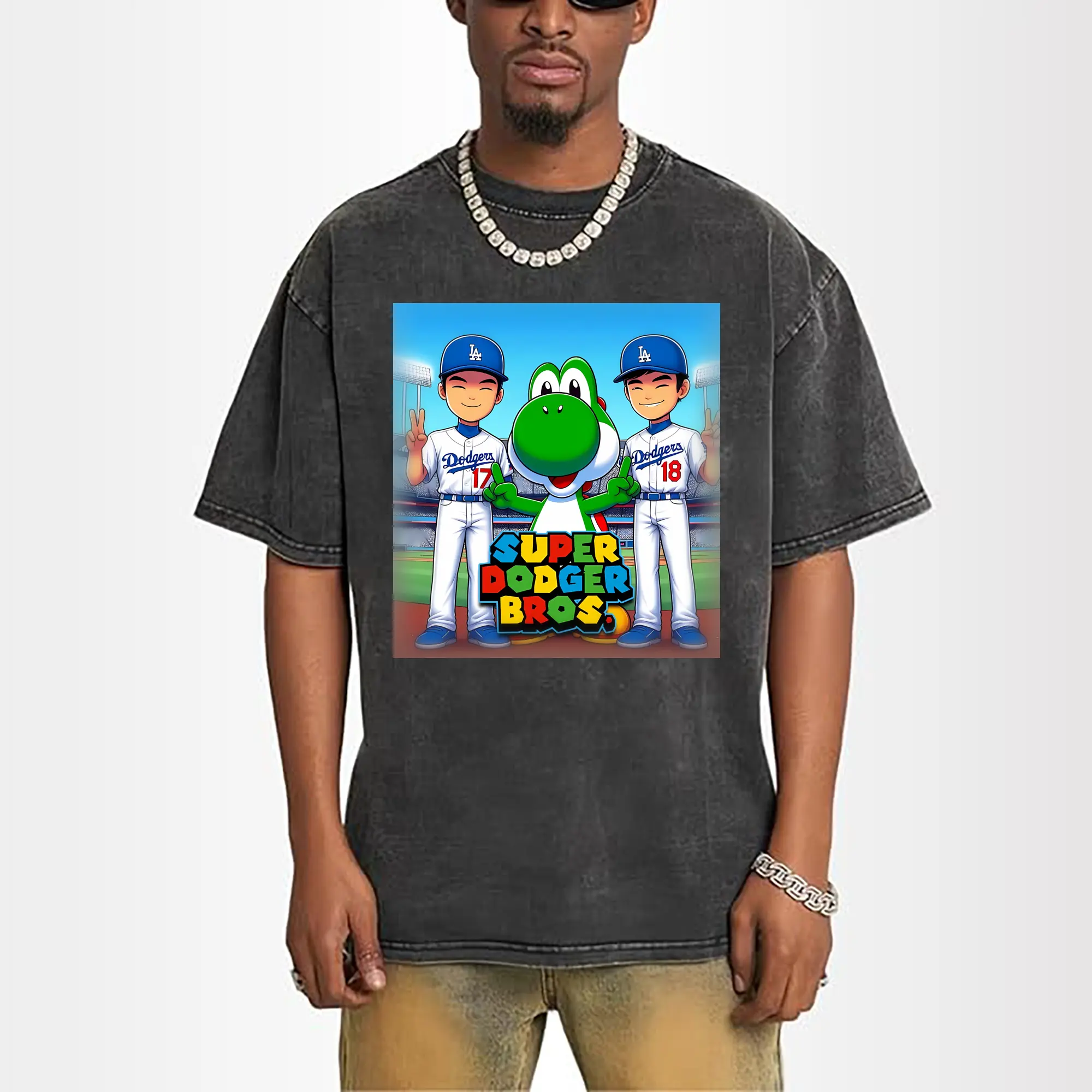 The Super Dodger Bros Los Angeles Baseball