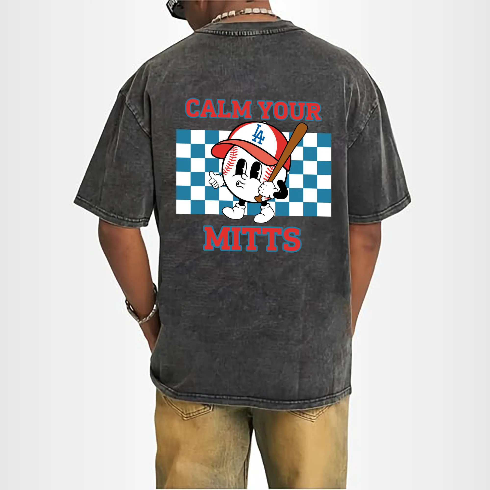 Baseball Calm Your Mitts Los Angeles Dodgers