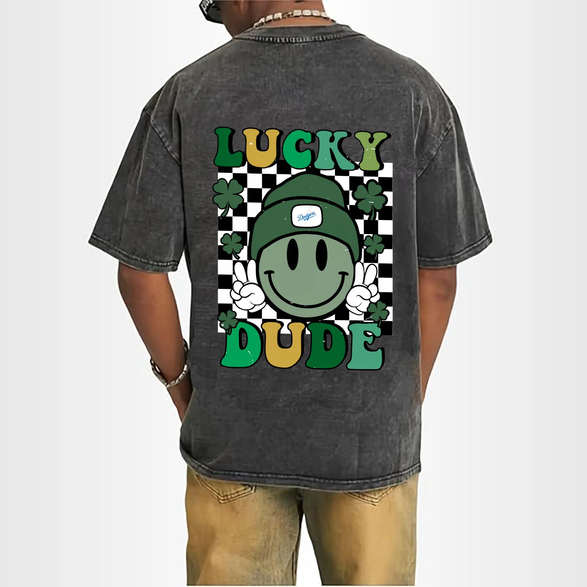 Happy Face Lucky Dude Los Angeles Dodgers