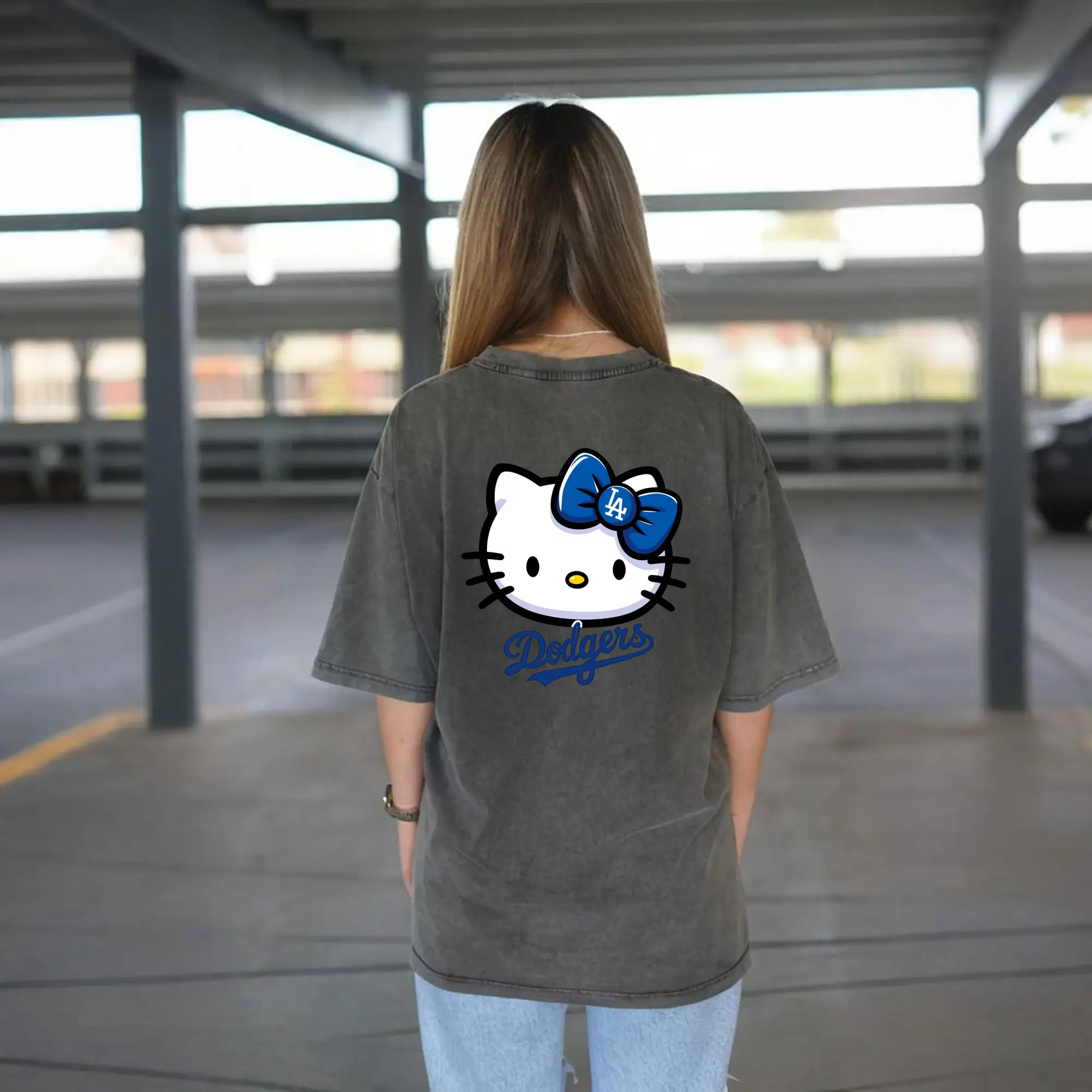 Hello Kitty Baseball LA Dodgers