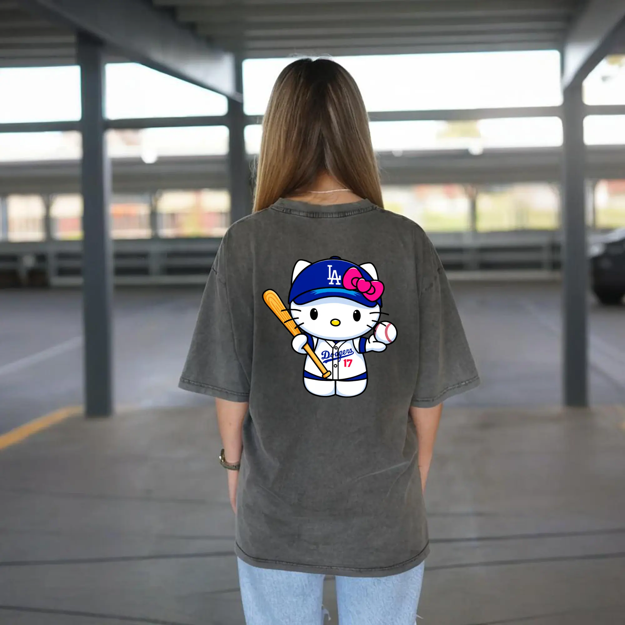 LA Dodgers Hello Kitty MLB Team