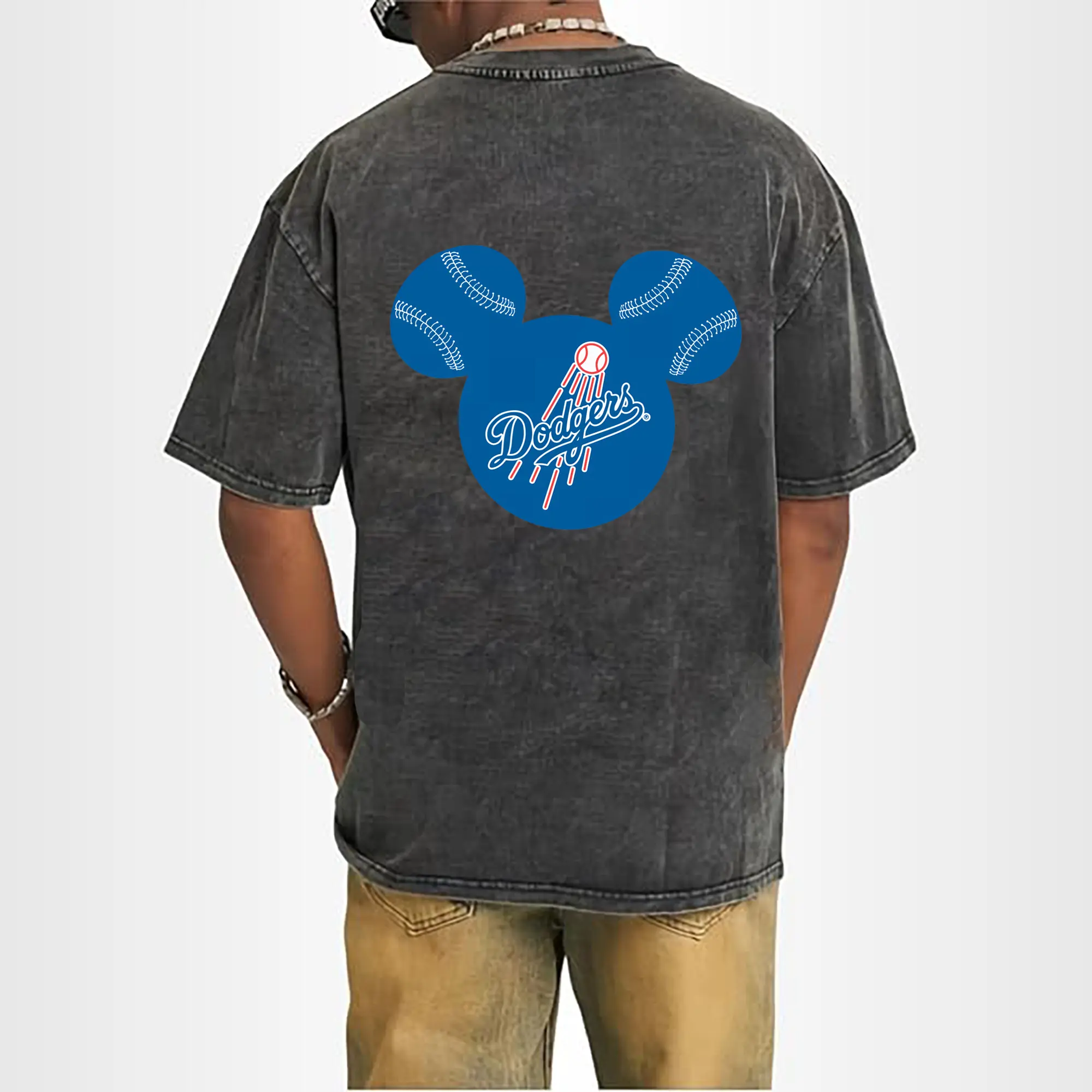 Los Angeles Dodgers Baseball Mickey Mouse