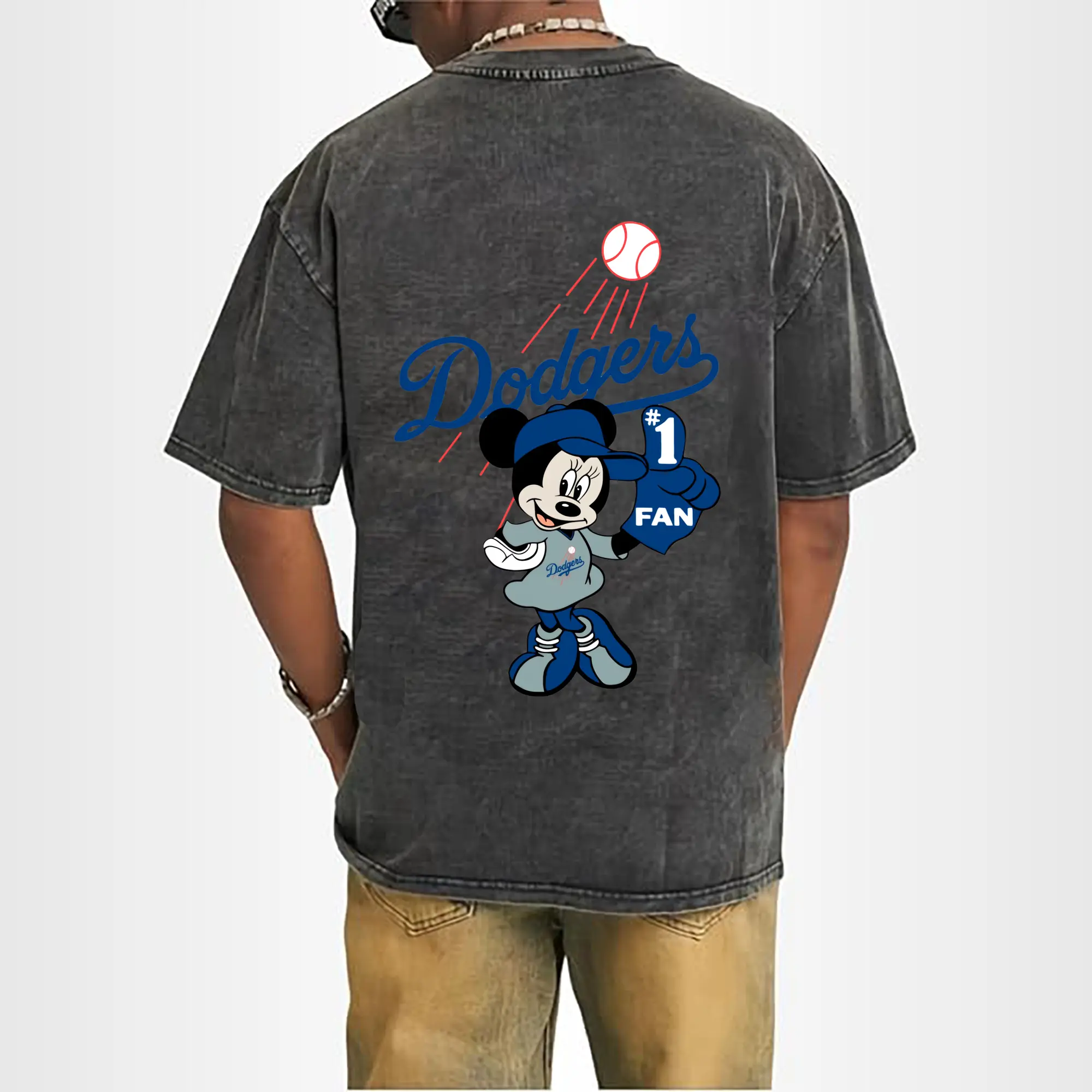 Minnie Mouse Los Angeles Dodgers Baseball