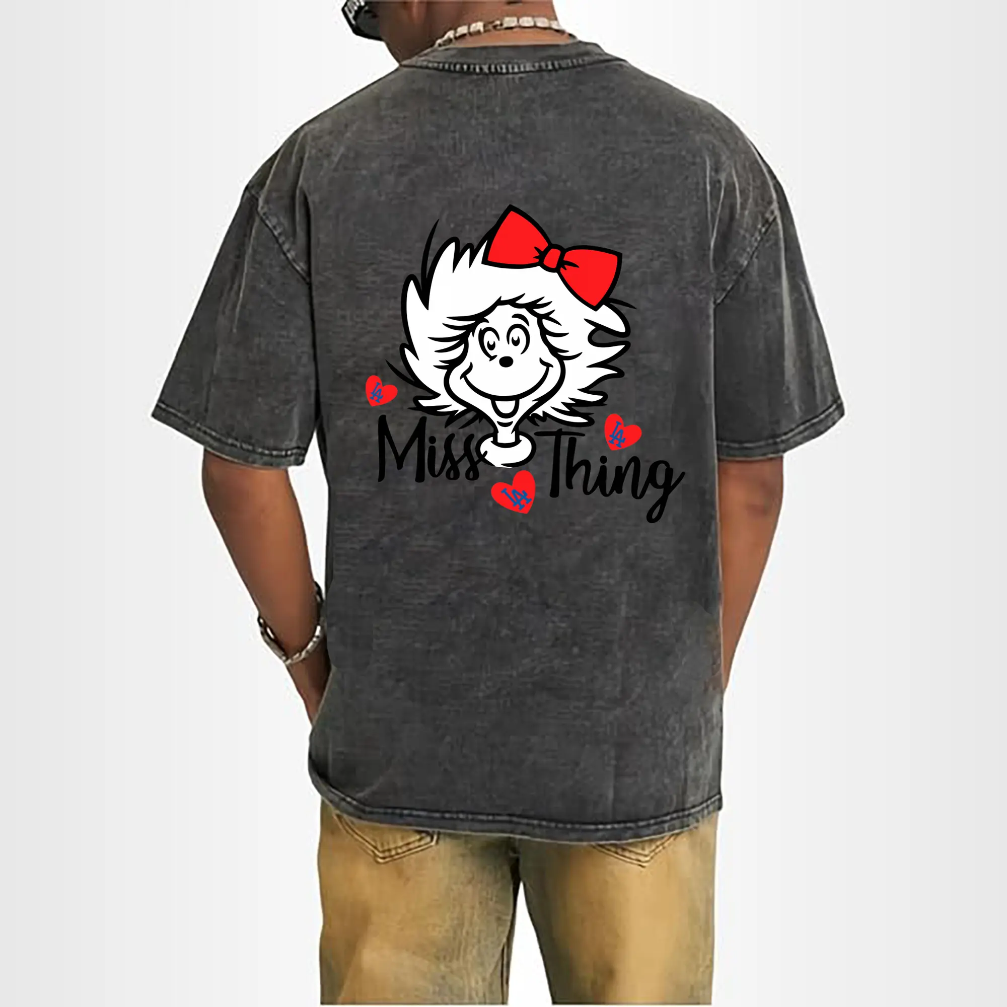 Miss Thing Dr Seuss Hearts Los Angeles Dodgers