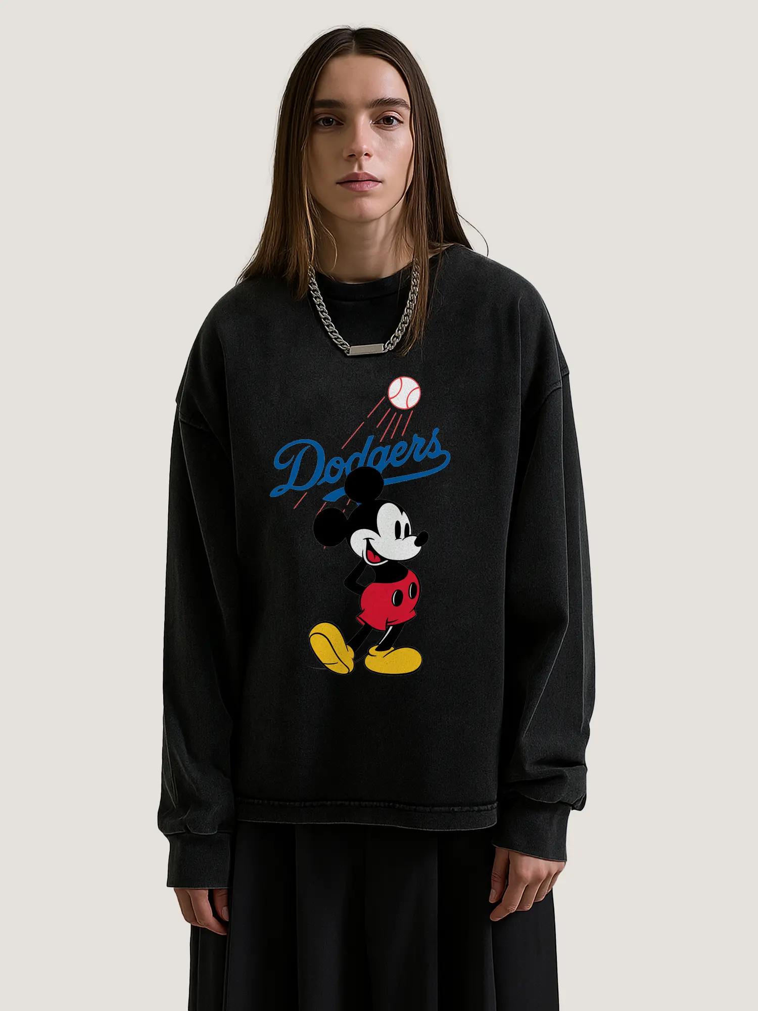 Baseball Mickey Mouse Los Angeles Dodgers