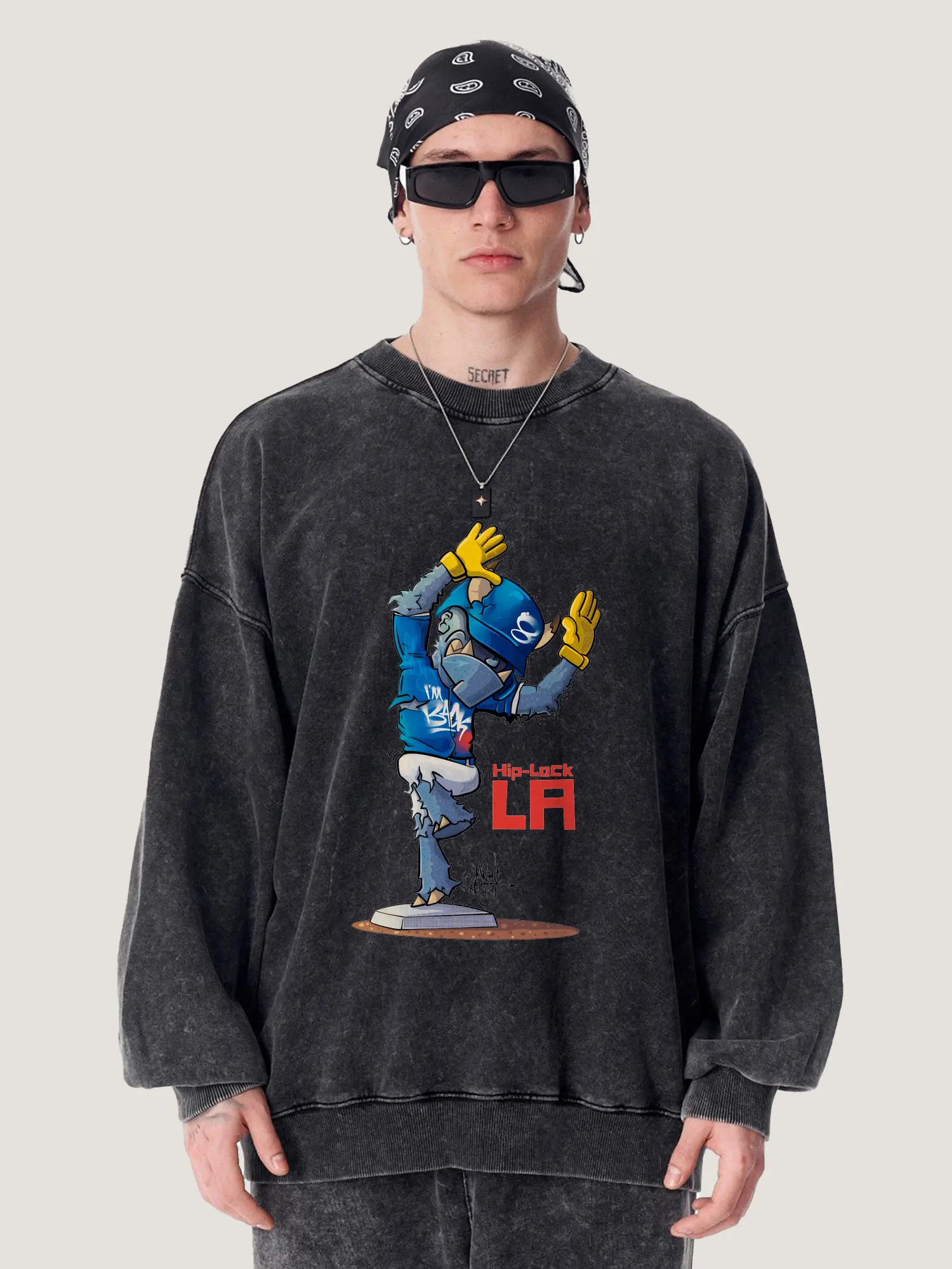 Funny Los Angeles Dodgers Monster Celebration Hip Lock