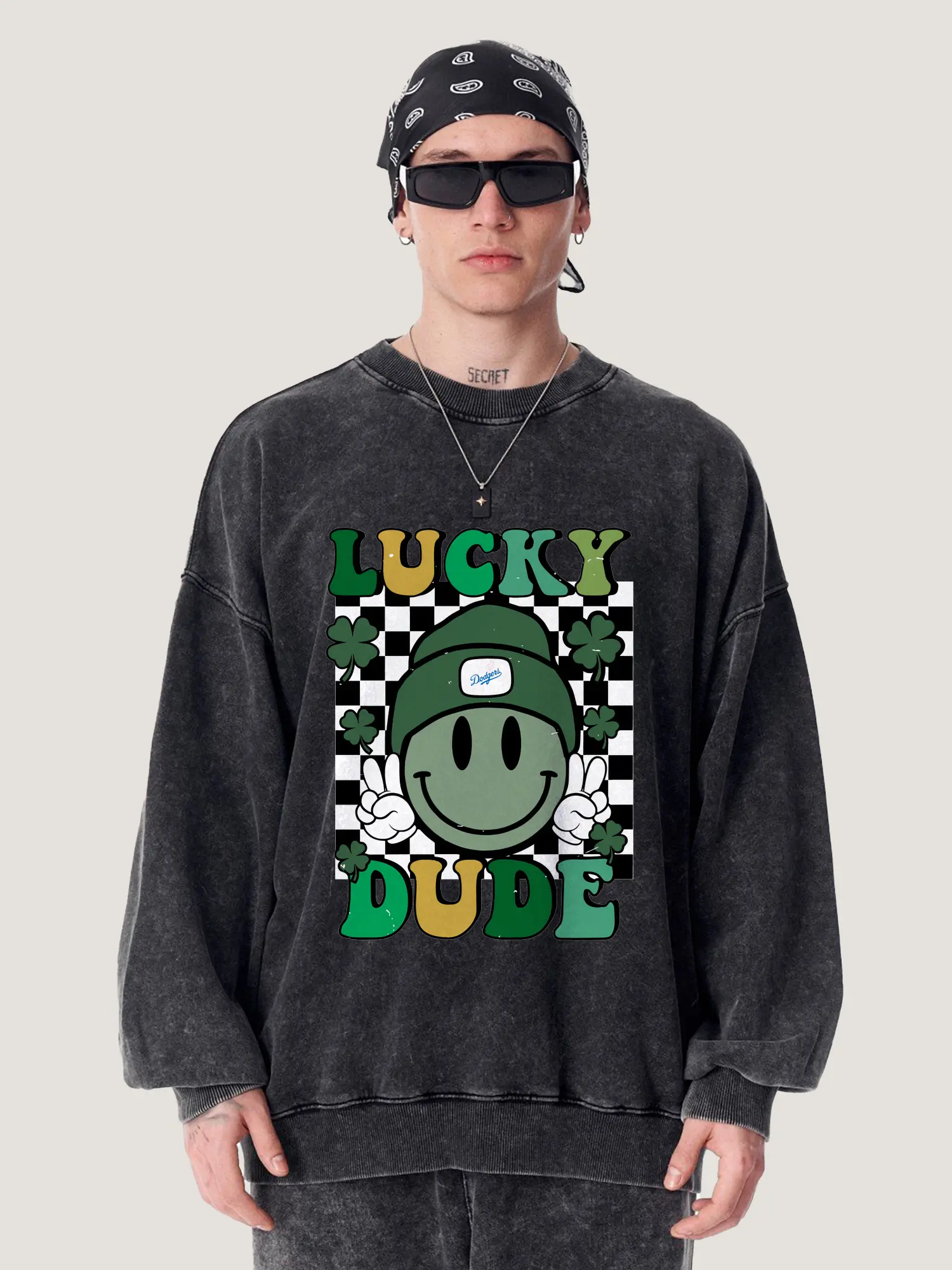 Happy Face Lucky Dude Los Angeles Dodgers