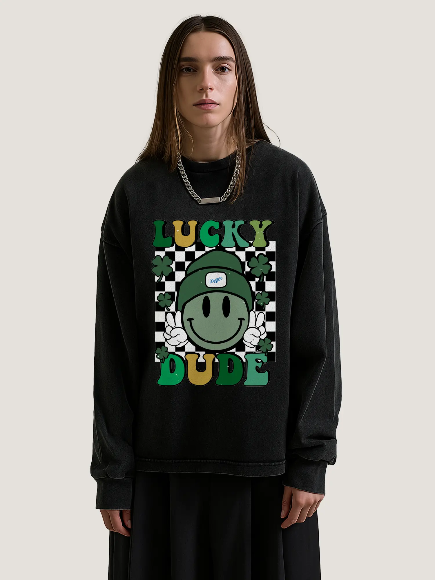 Happy Face Lucky Dude Los Angeles Dodgers