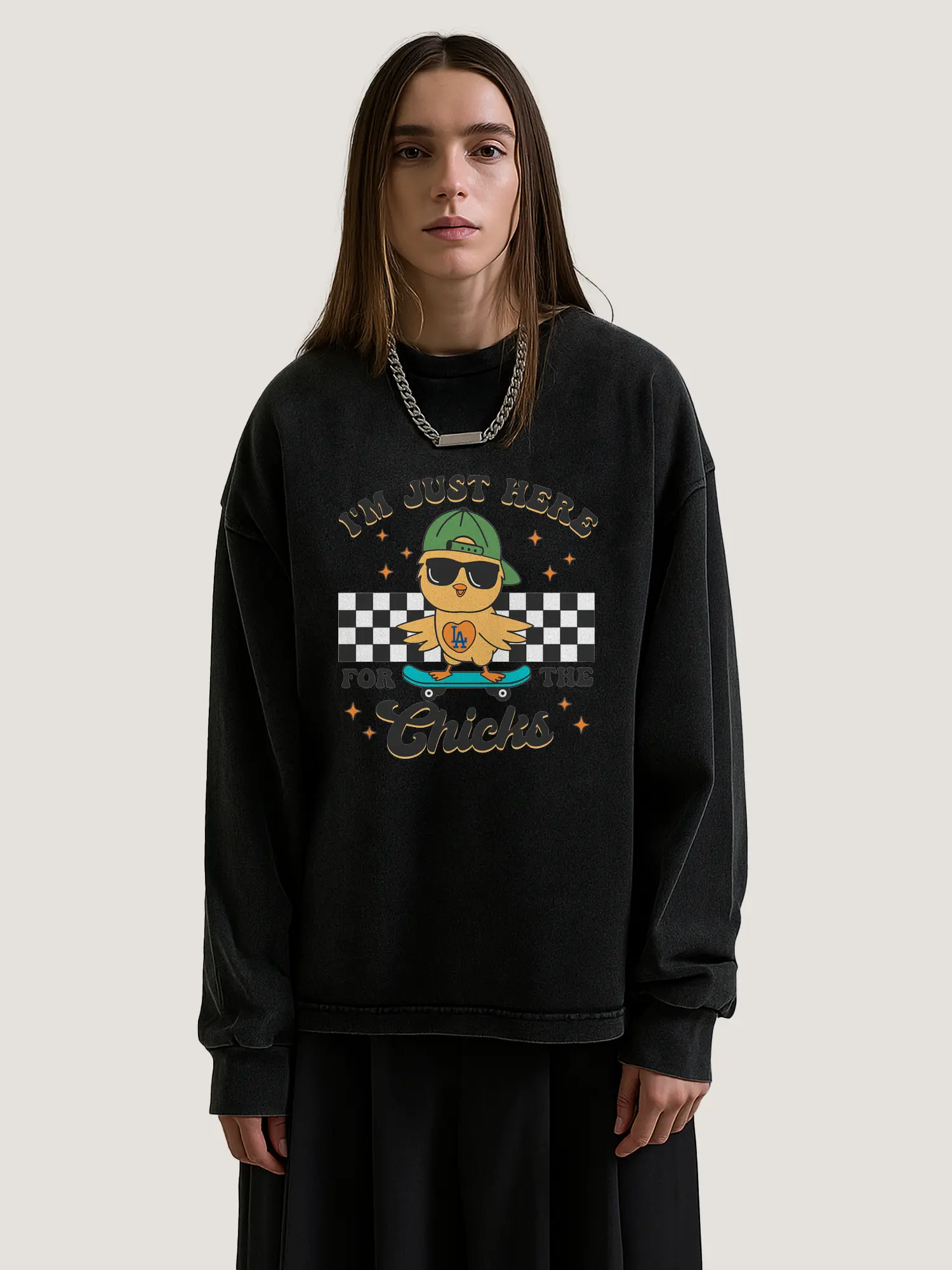 Im Just Here For The Chicks Los Angeles Dodgers