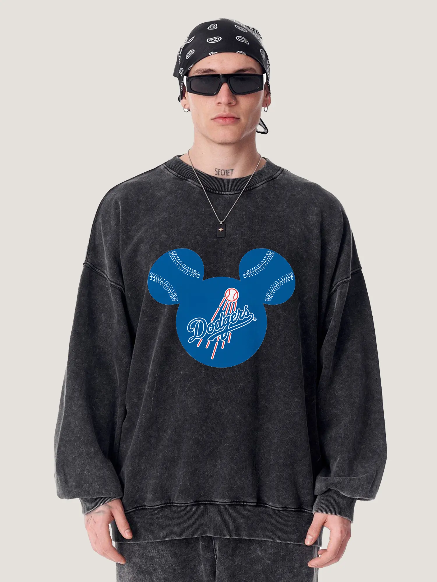 Los Angeles Dodgers Baseball Mickey Mouse