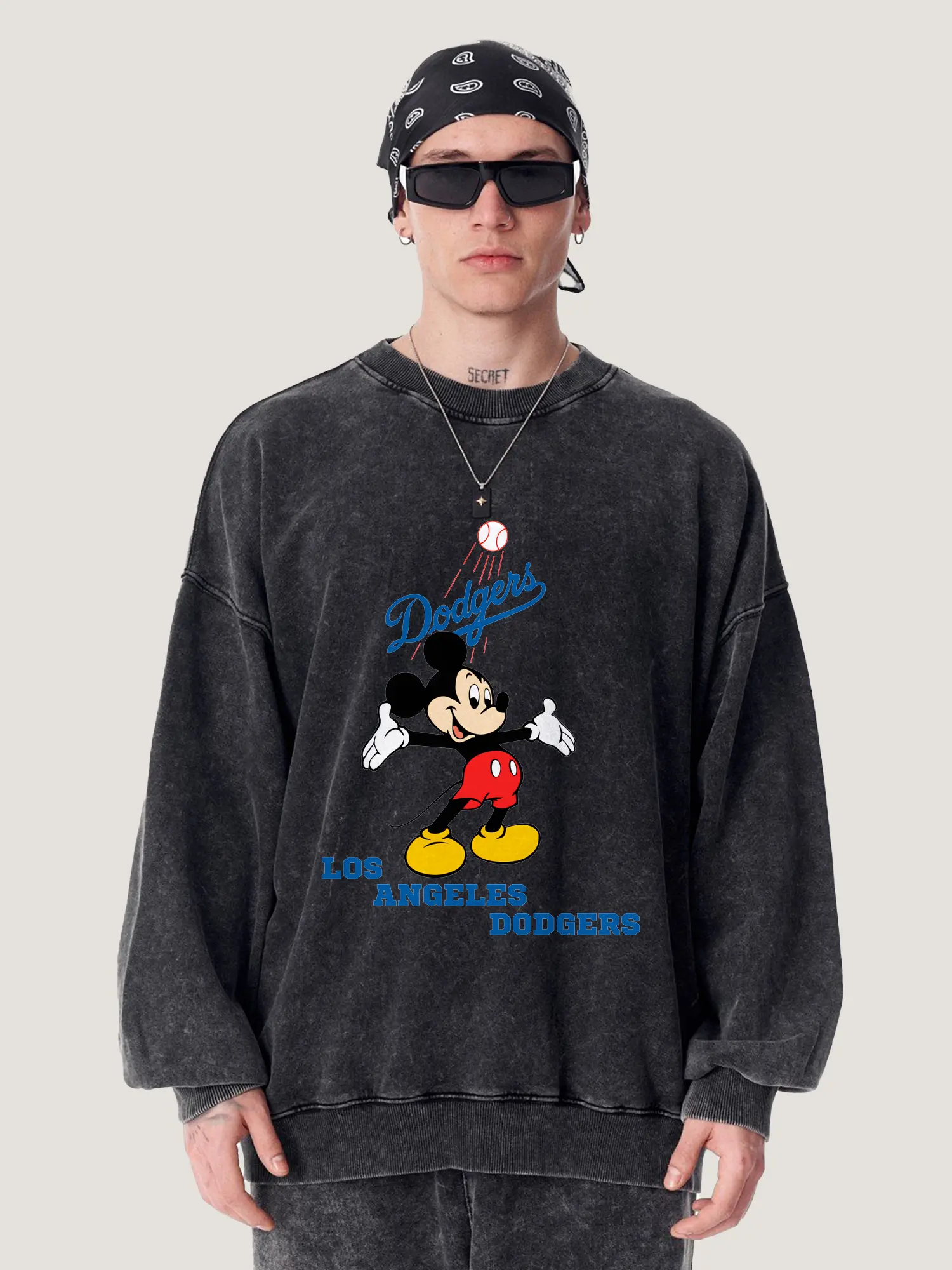 Los Angeles Dodgers Mickey Mouse Baseball