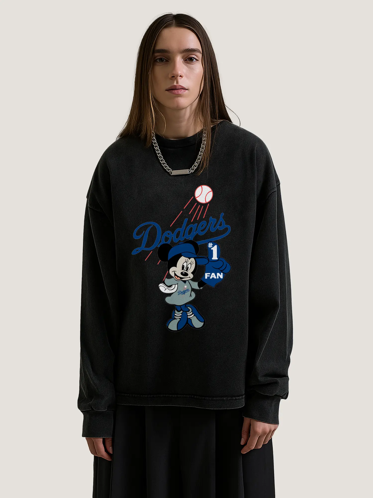 Minnie Mouse Los Angeles Dodgers Baseball