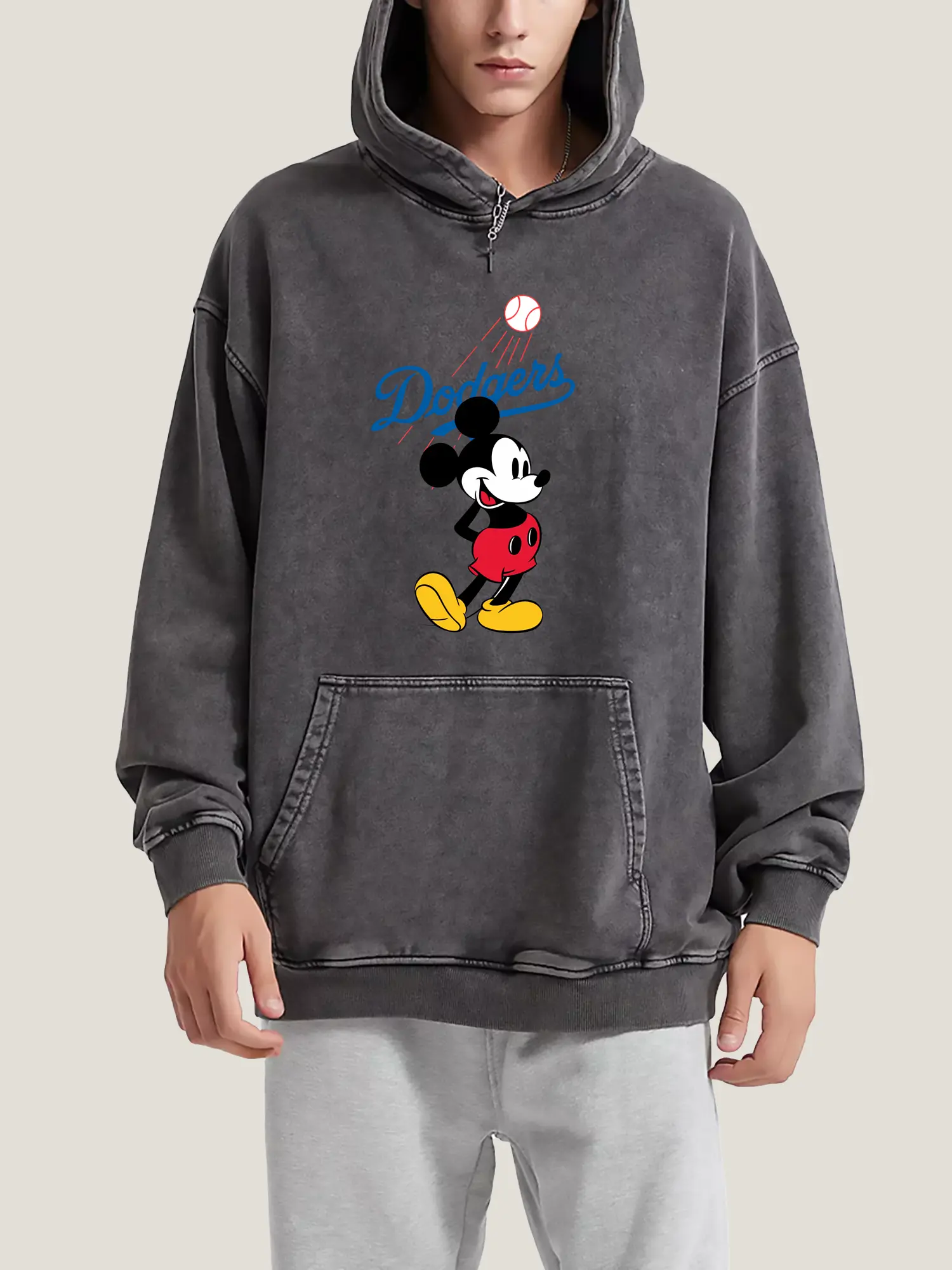 Baseball Mickey Mouse Los Angeles Dodgers