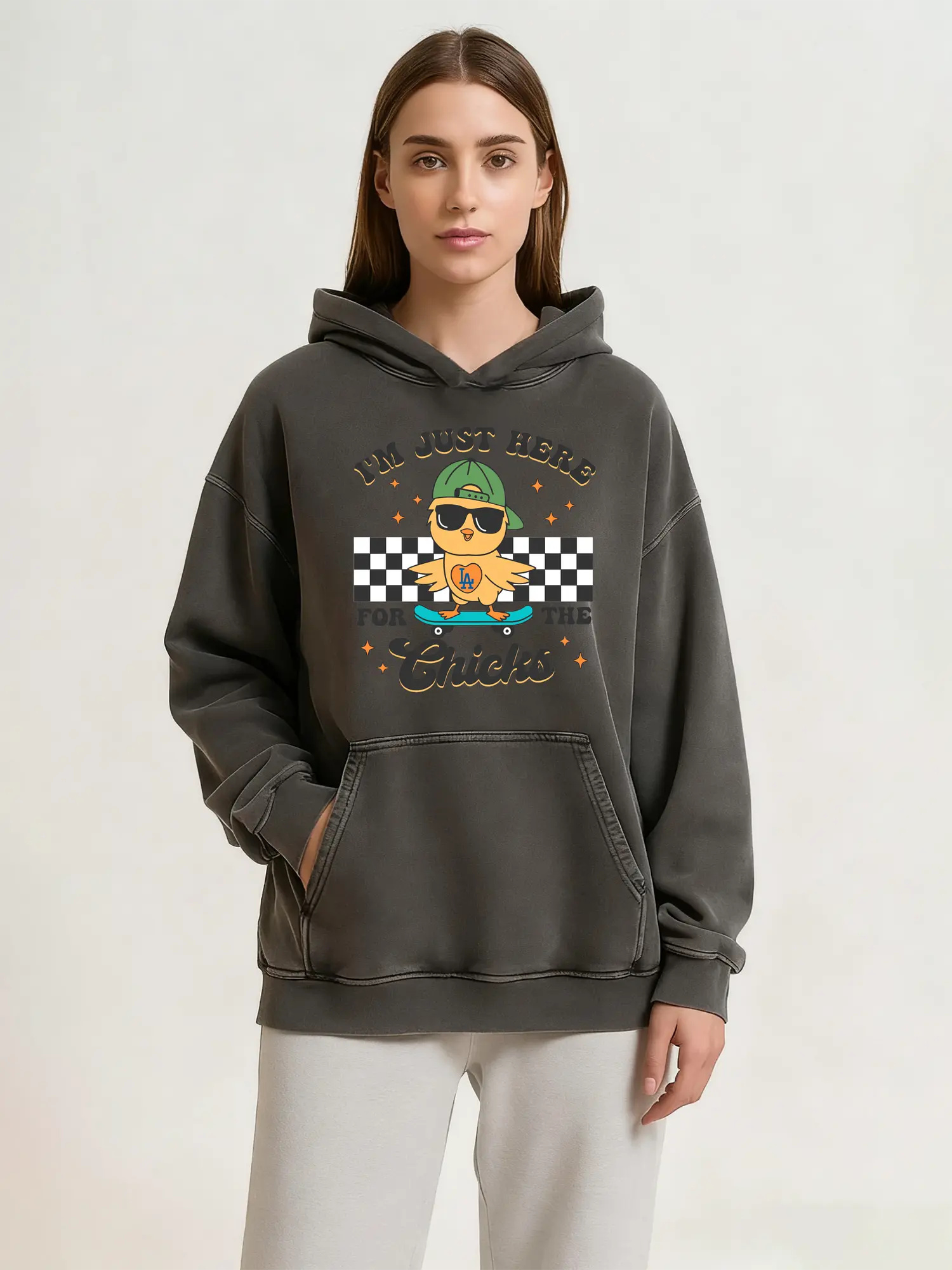 Im Just Here For The Chicks Los Angeles Dodgers