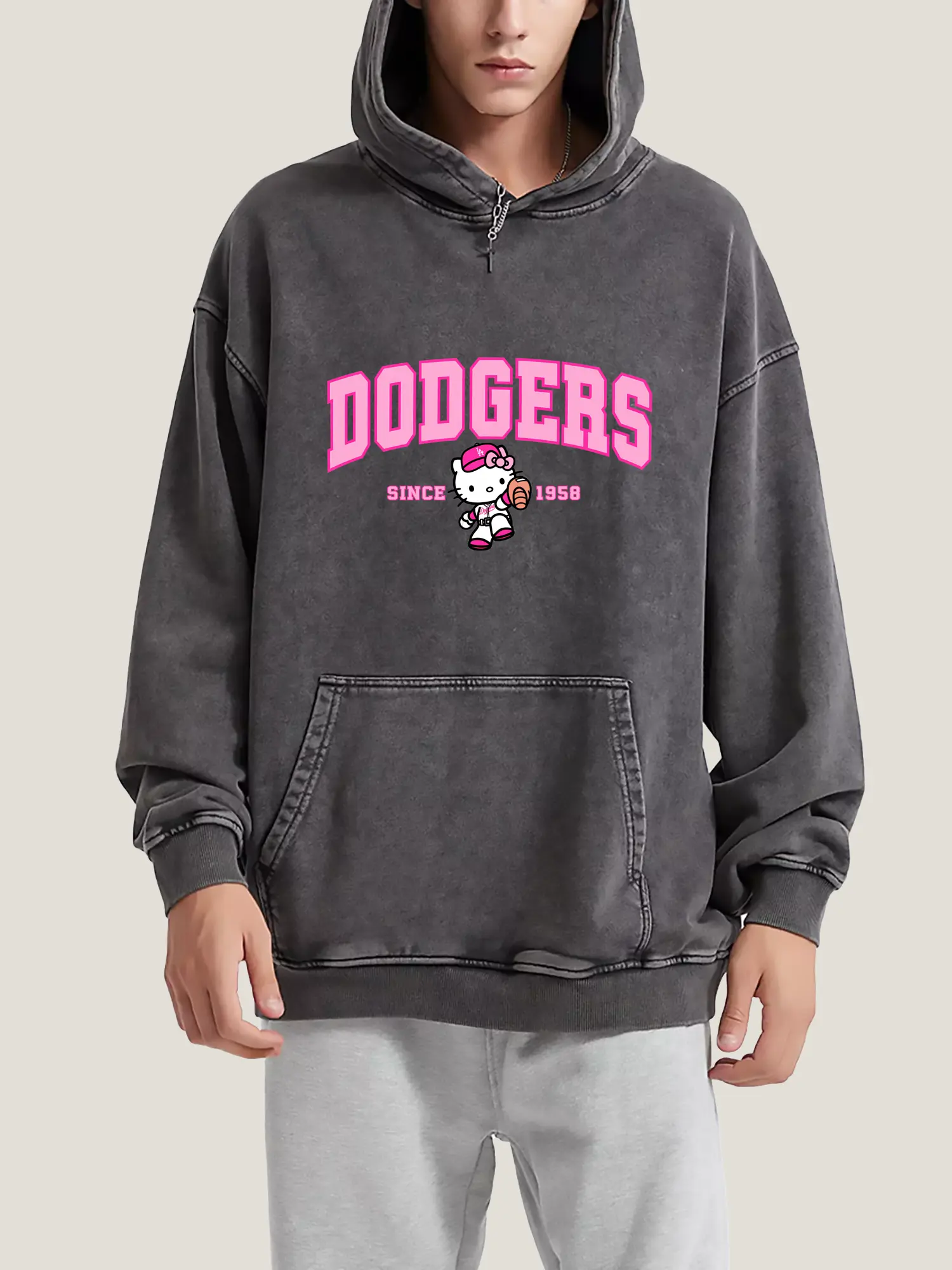Pink Baseball Hello Kitty Dodgers