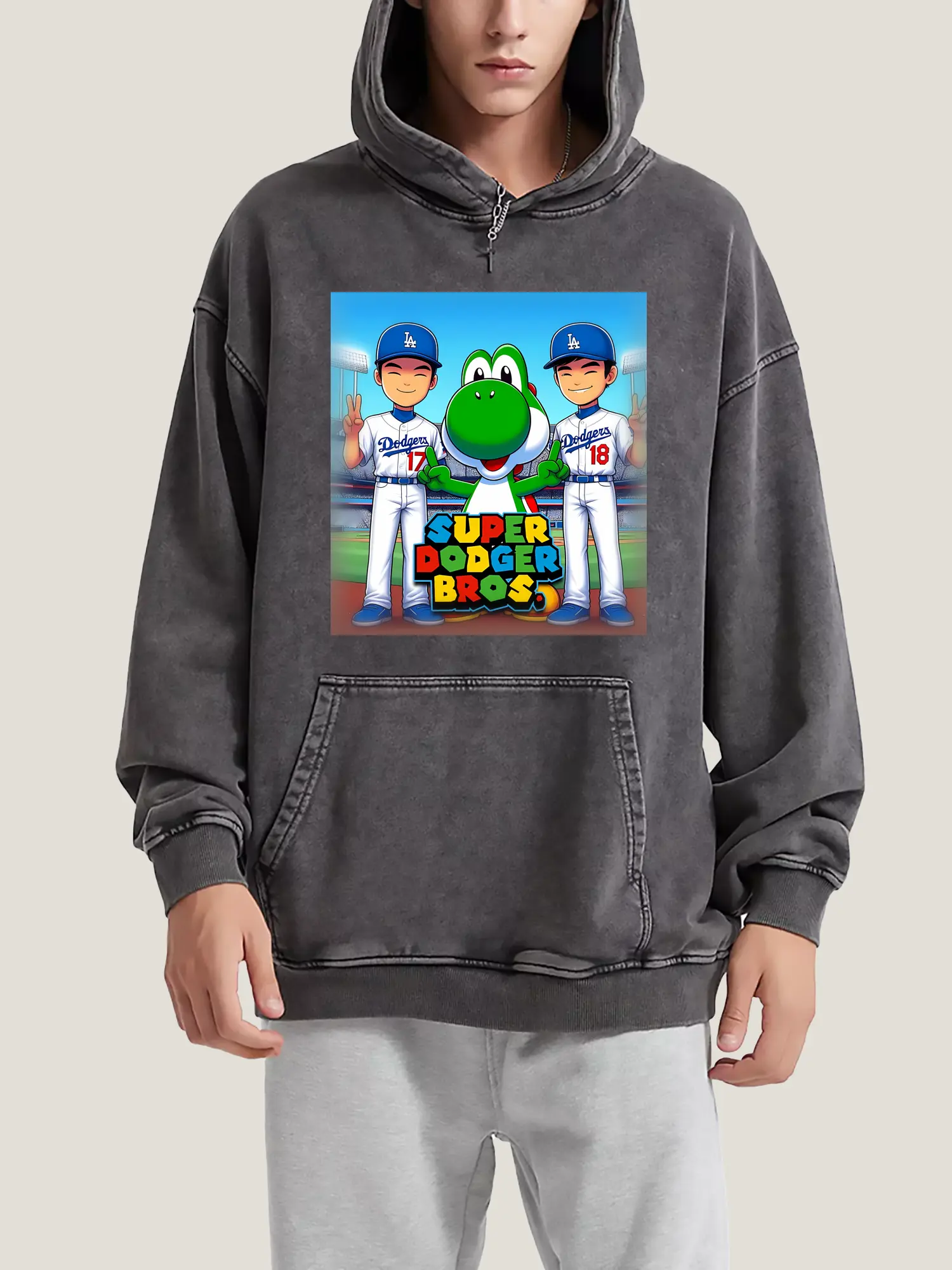 The Super Dodger Bros Los Angeles Baseball