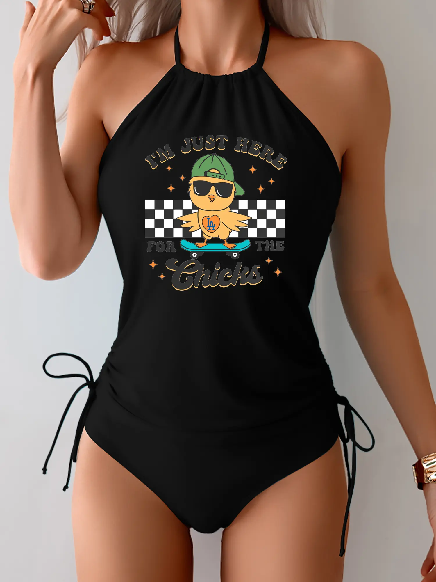 Im Just Here For The Chicks Los Angeles Dodgers