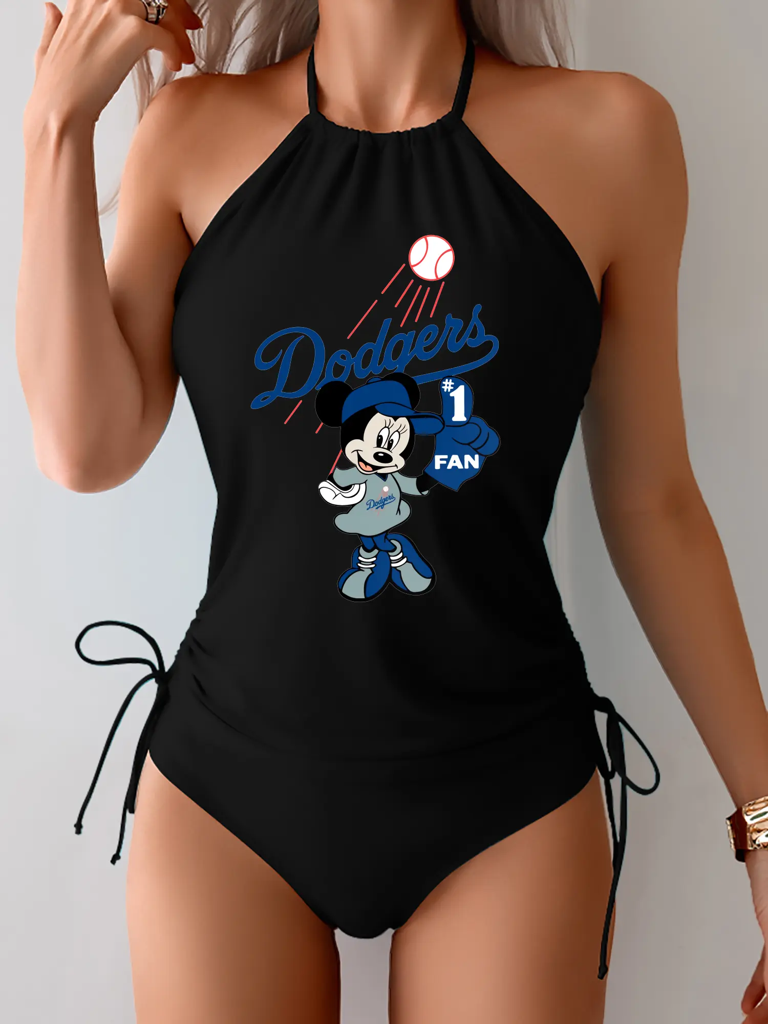 Minnie Mouse Los Angeles Dodgers Baseball