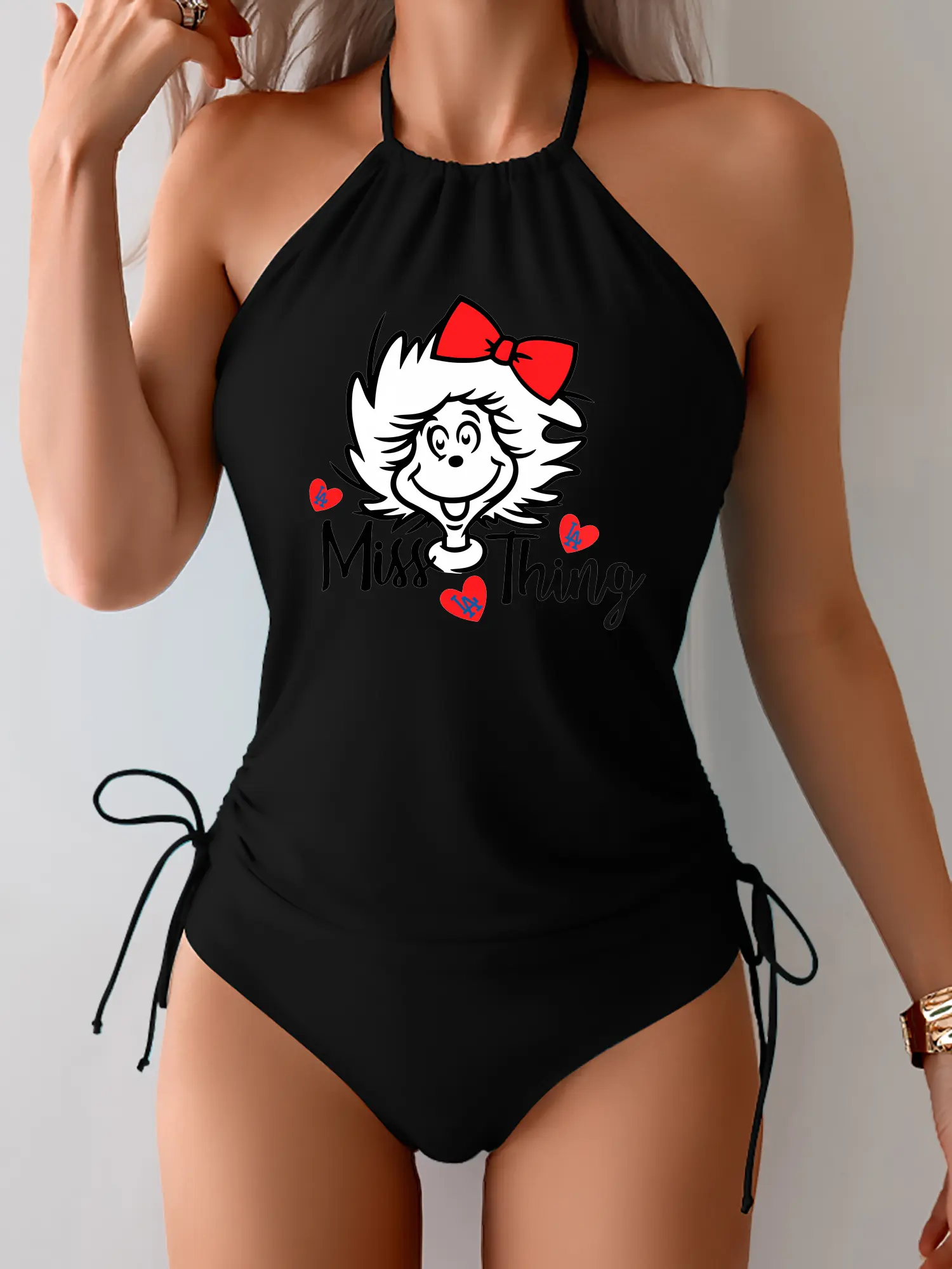 Miss Thing Dr Seuss Hearts Los Angeles Dodgers