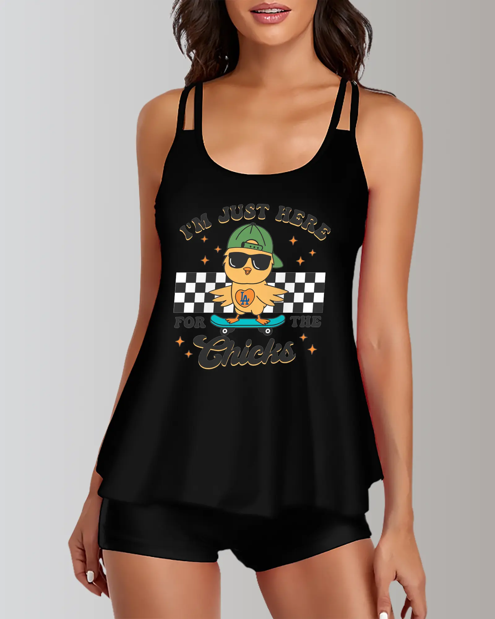 Im Just Here For The Chicks Los Angeles Dodgers