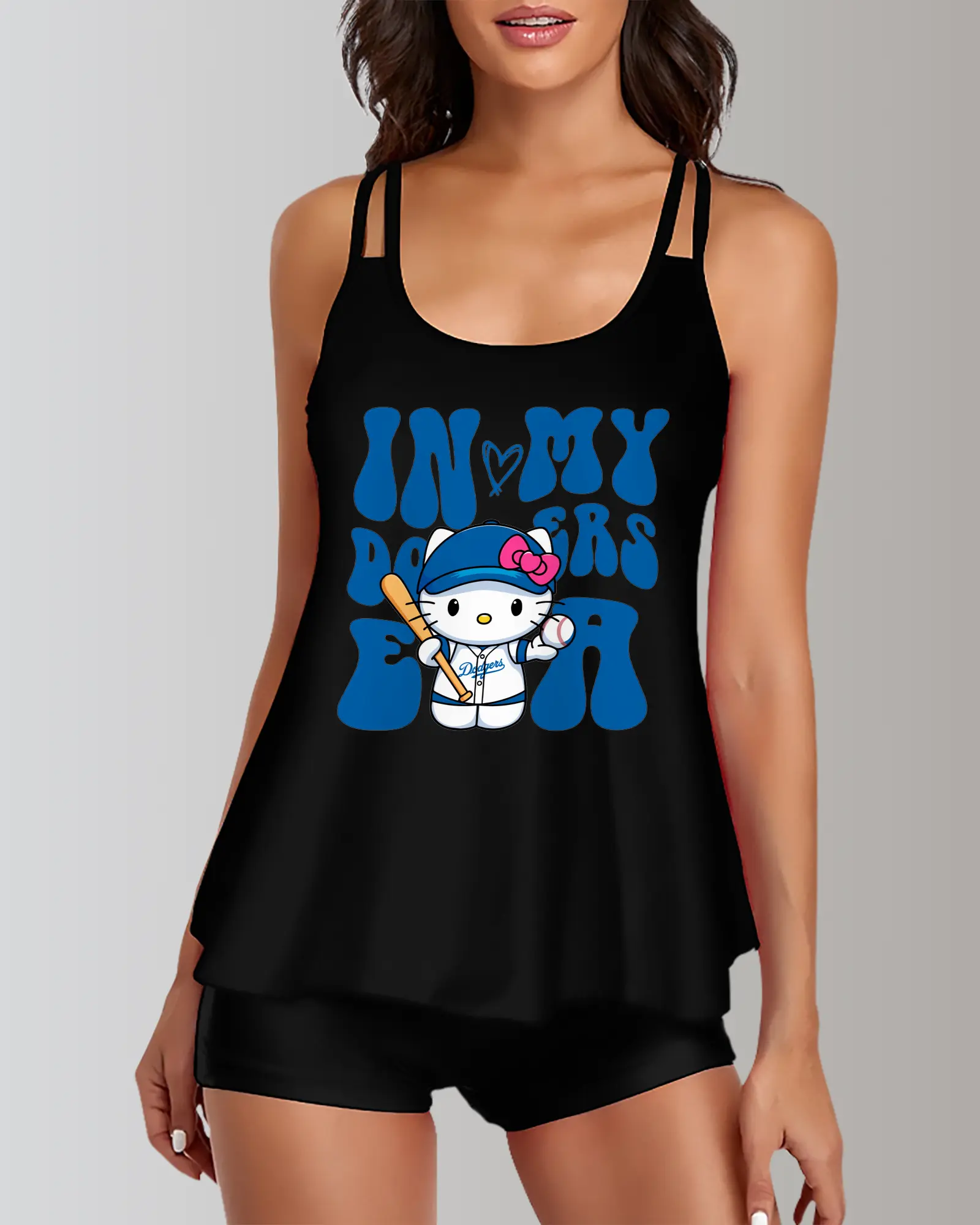 In My Dodgers Era Hello Kitty Baseball