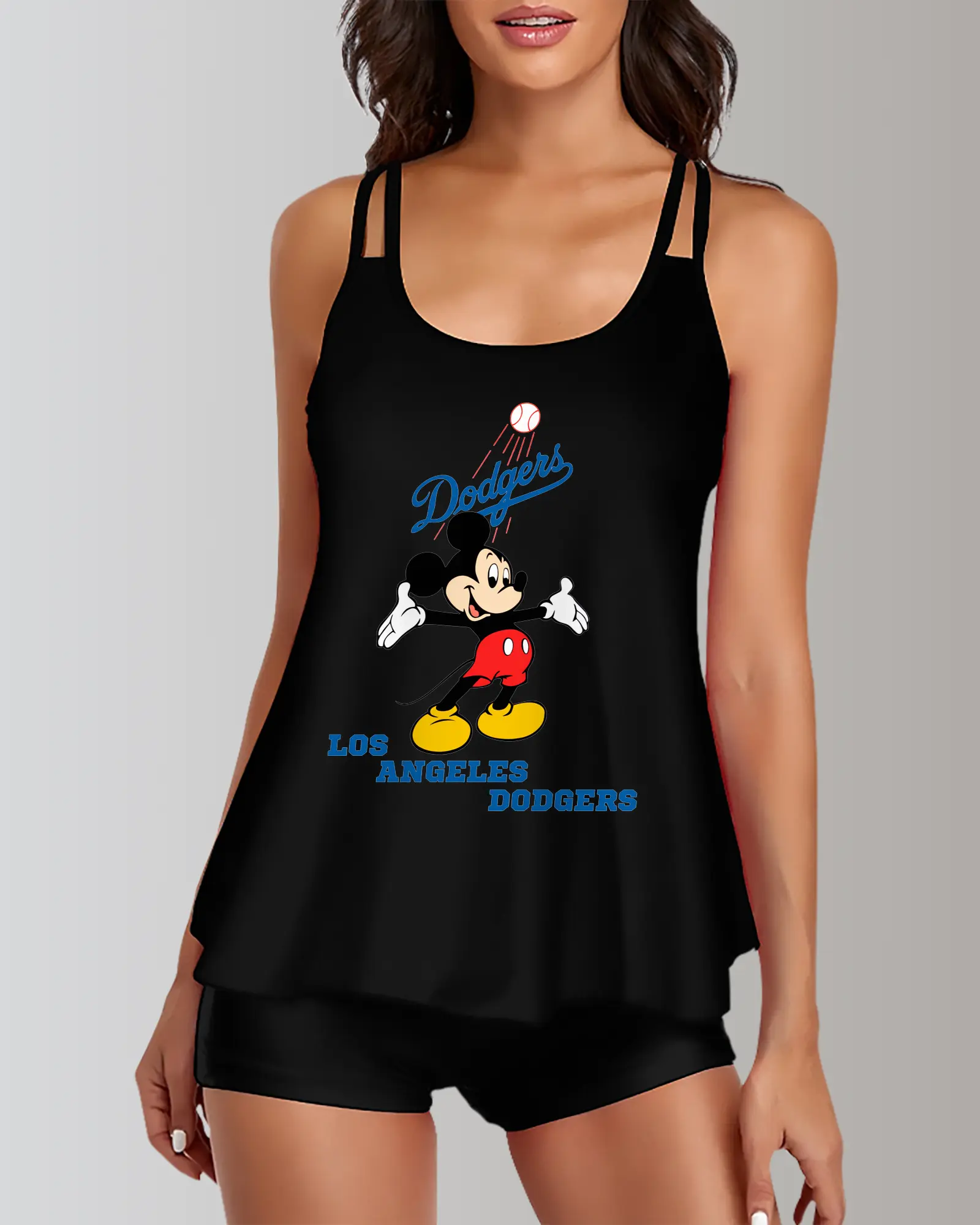 Los Angeles Dodgers Mickey Mouse Baseball